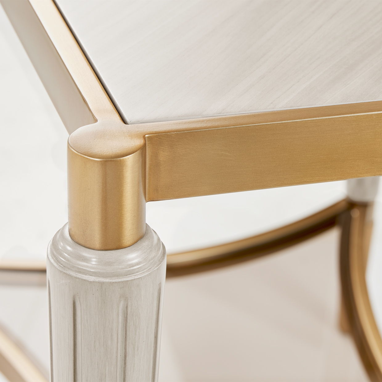 St. Charles - End Table - Dove Gray