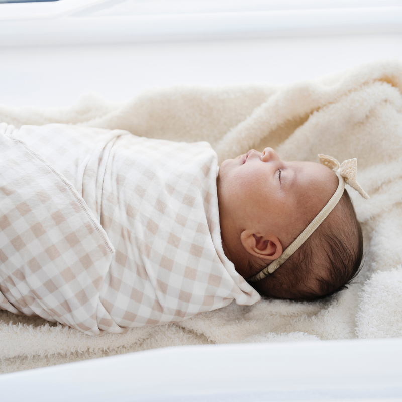 Minky Stretch Luxe Swaddle Blanket