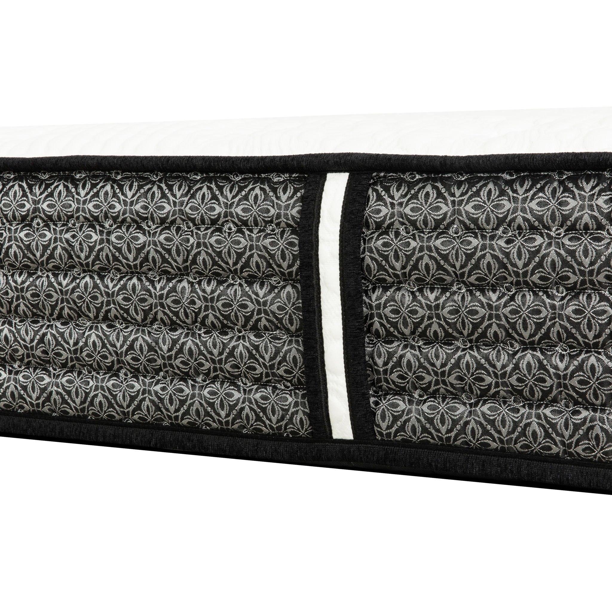 Premium 12" Queen Size Hybrid Mattress In A Box Soft Gel Memory Foam Top With Cooling Technology - Gray / White