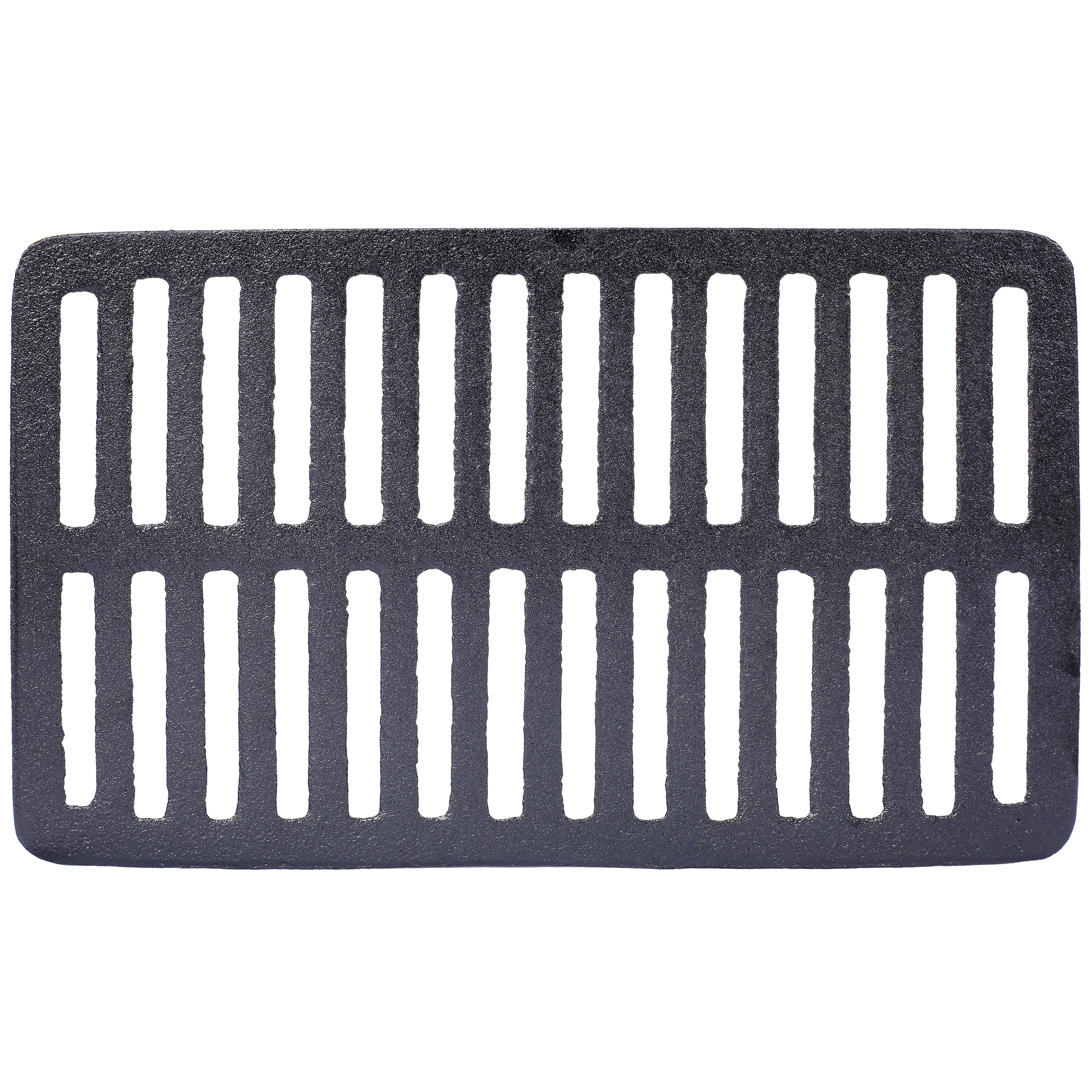 Oval Cast Iron Grill Outdoor Portable Charcoal Tabletop Skillet