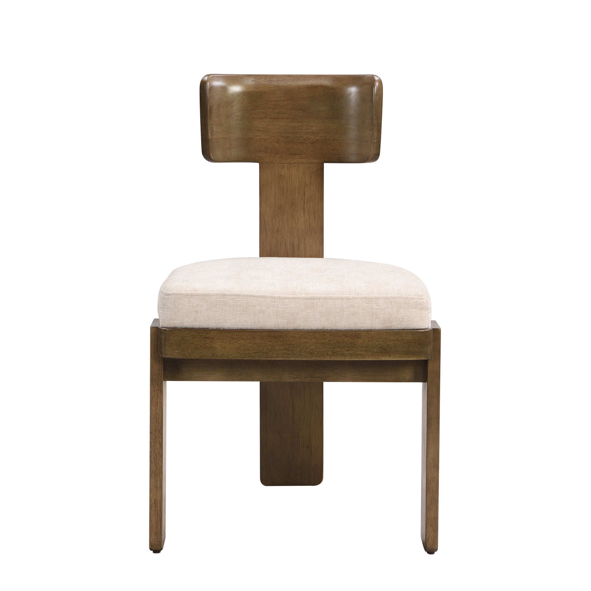 Upholstered Dining Fabric Side Chairs (Set of 2)