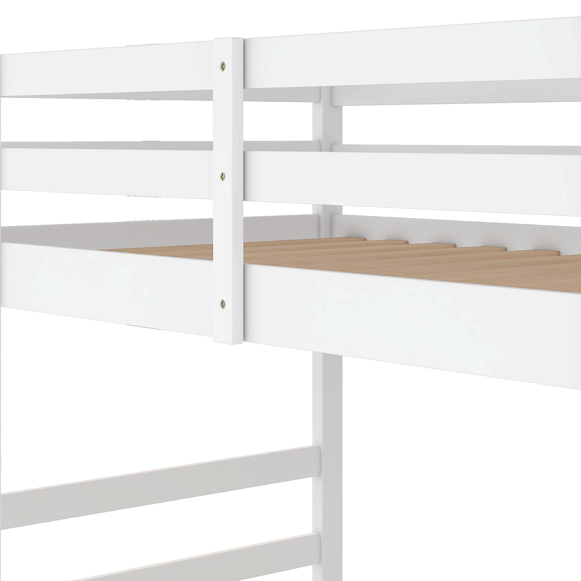 Crafted Bunk Bed With Ladder