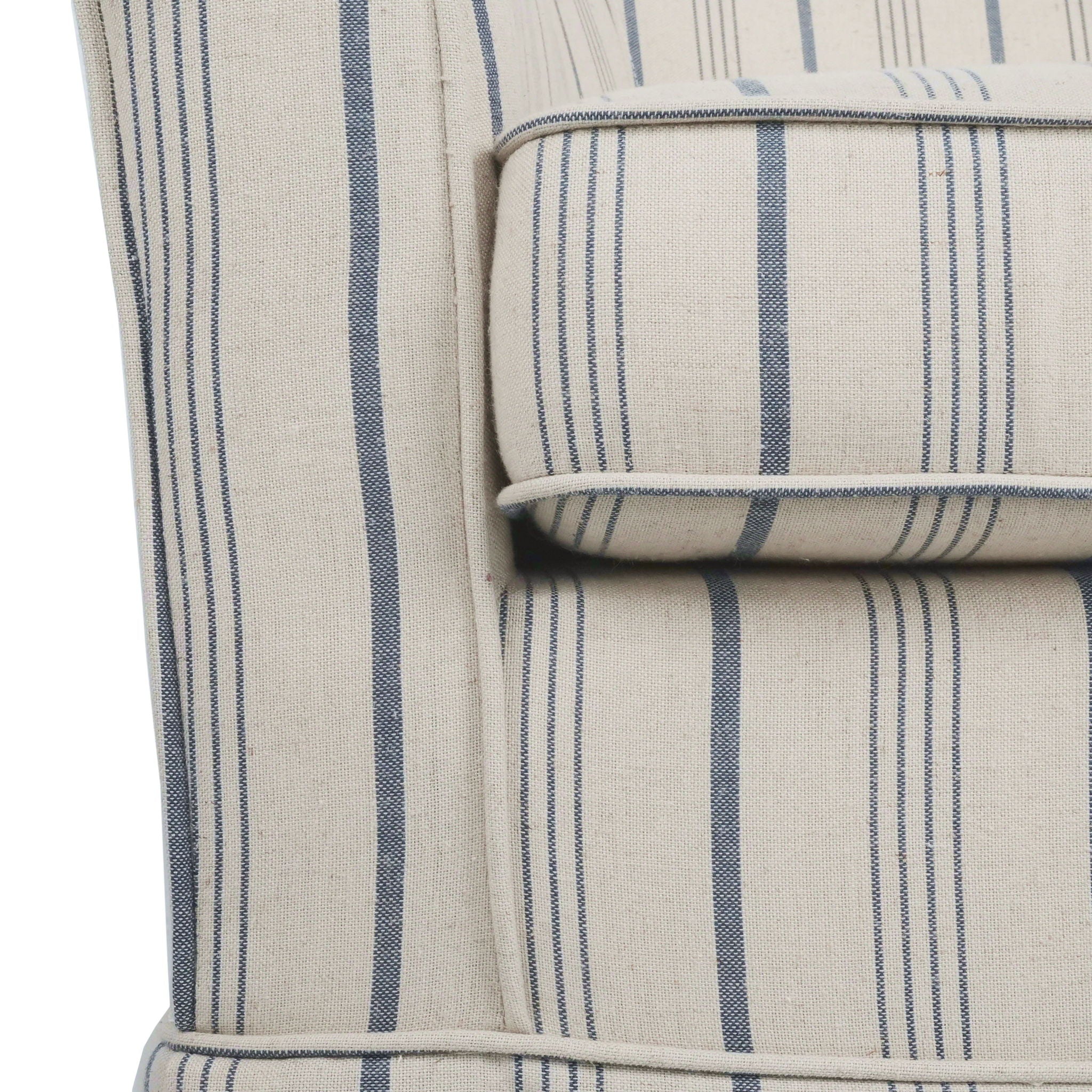 Zeniqua - Upholstered Velvet Swivel Chair With Loose Cover