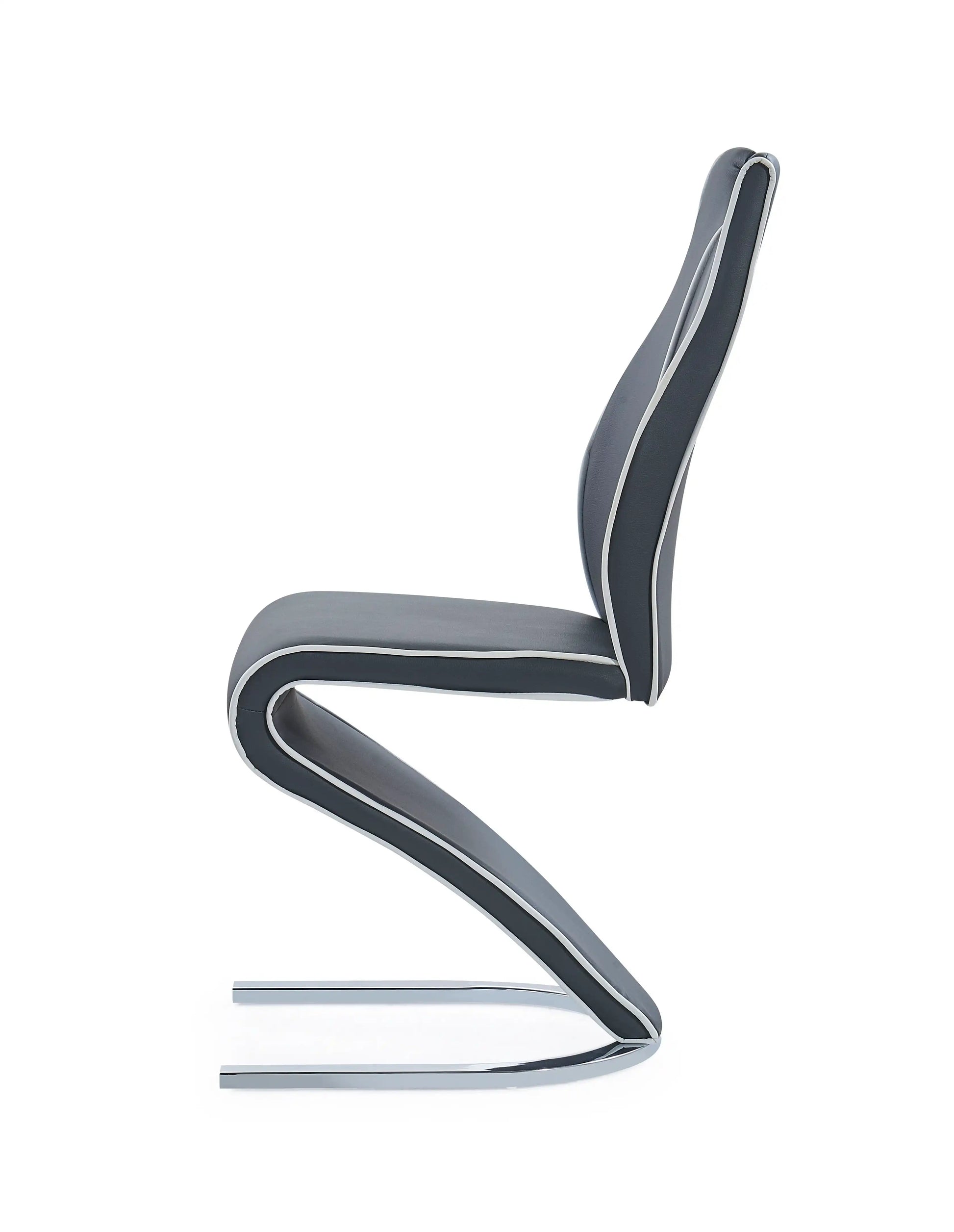 Anne - Dining Chairs (Set of 2) - Gray - Best Buy Furniture