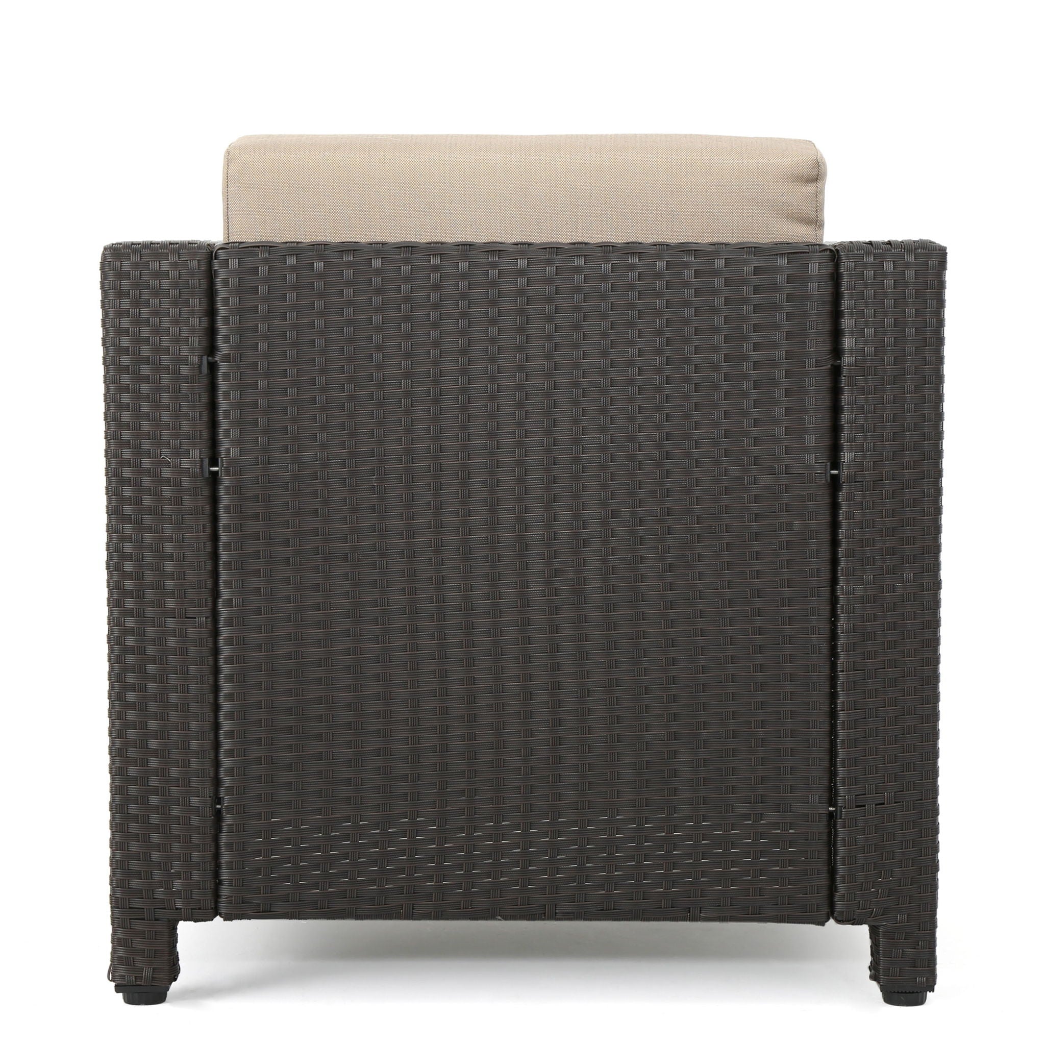 Stylish Outdoor Club Chair With Weather Resistant Cushions