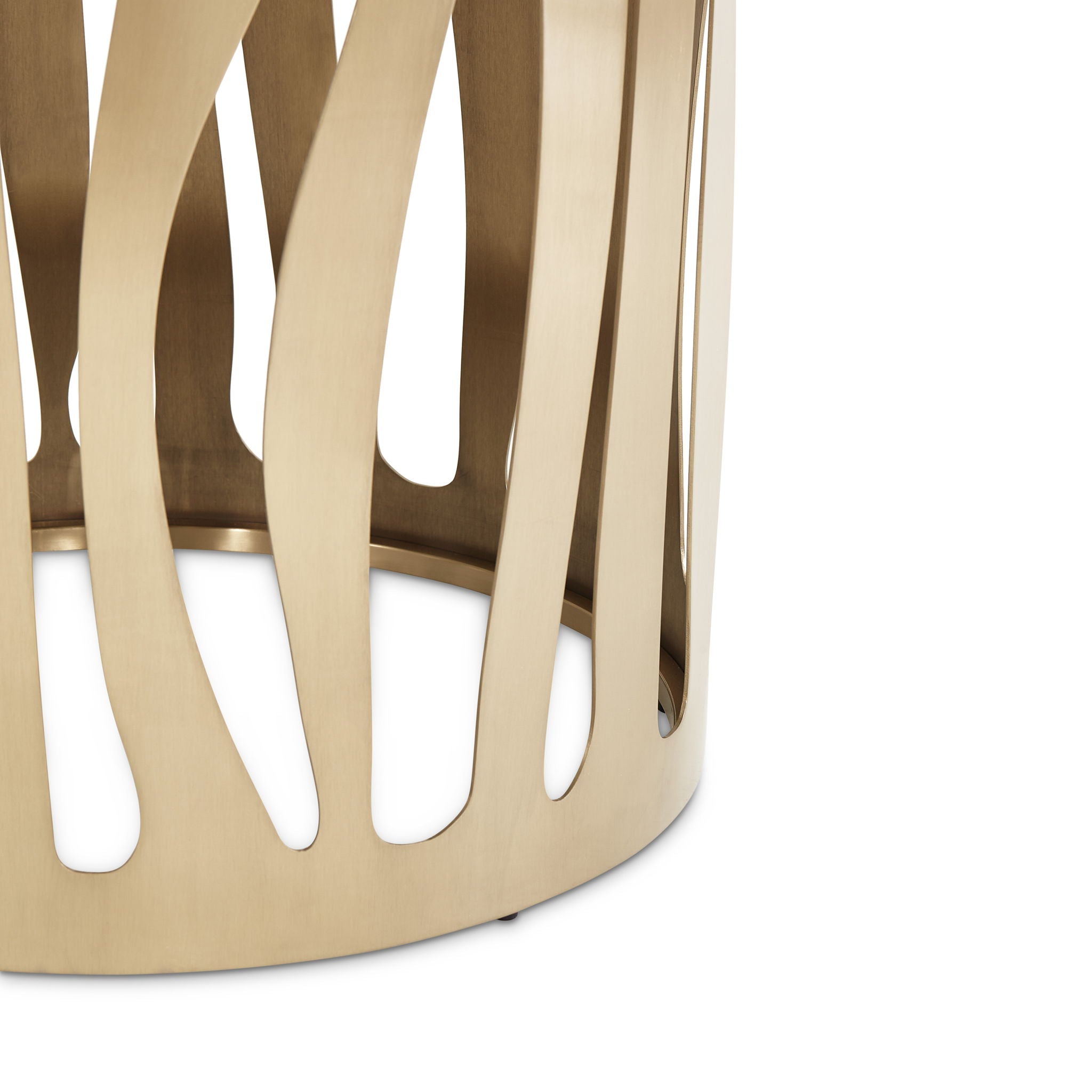 La Rachelle - Round Dining Table - Champagne