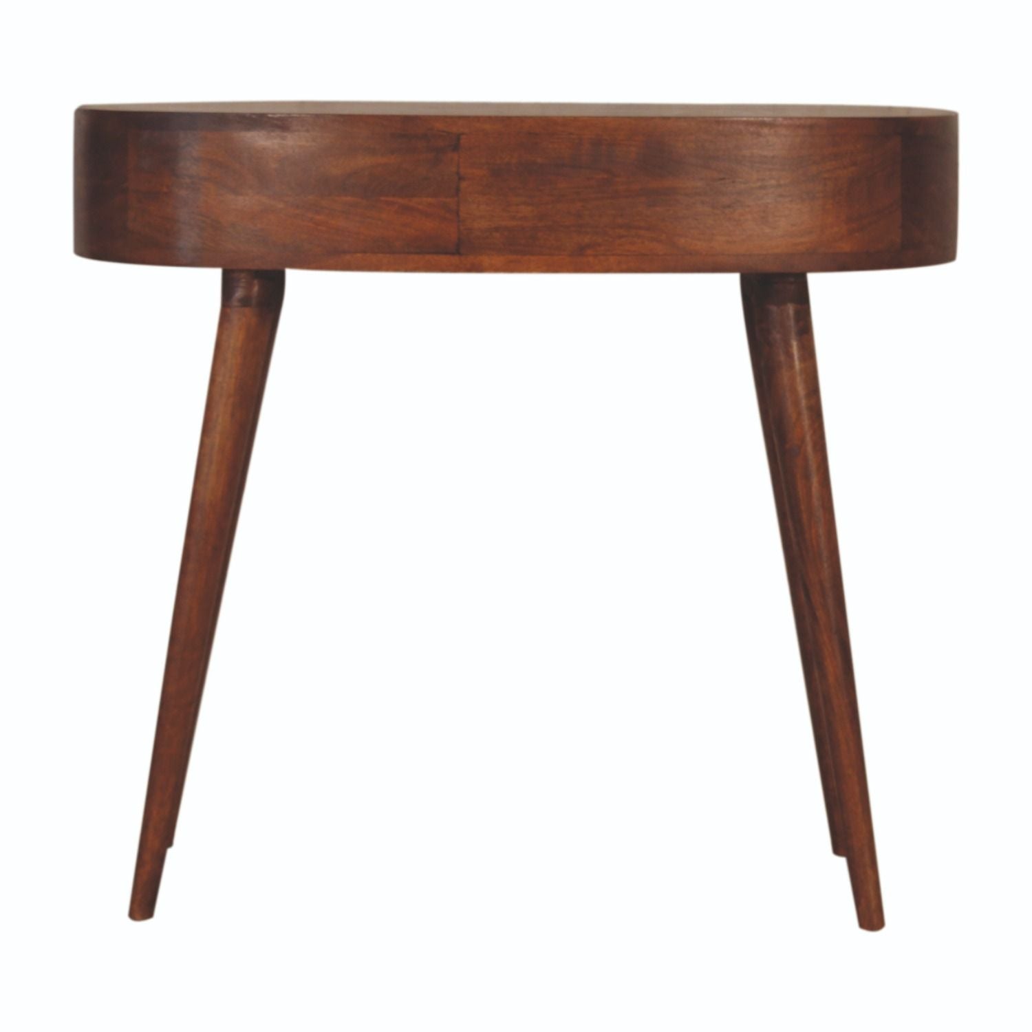 Rounded Writing Desk - Chestnut - Best Buy Furniture