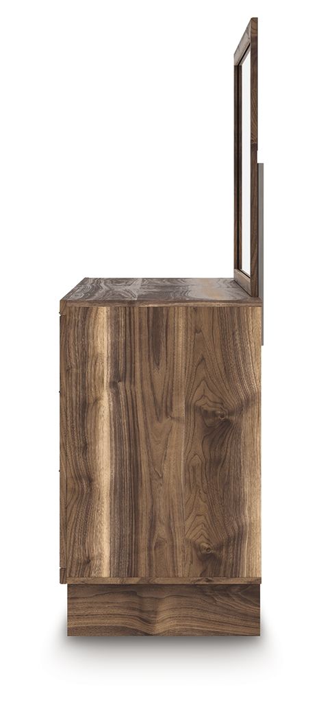 Chirason - Dresser And Mirror - Brown - Best Buy Furniture