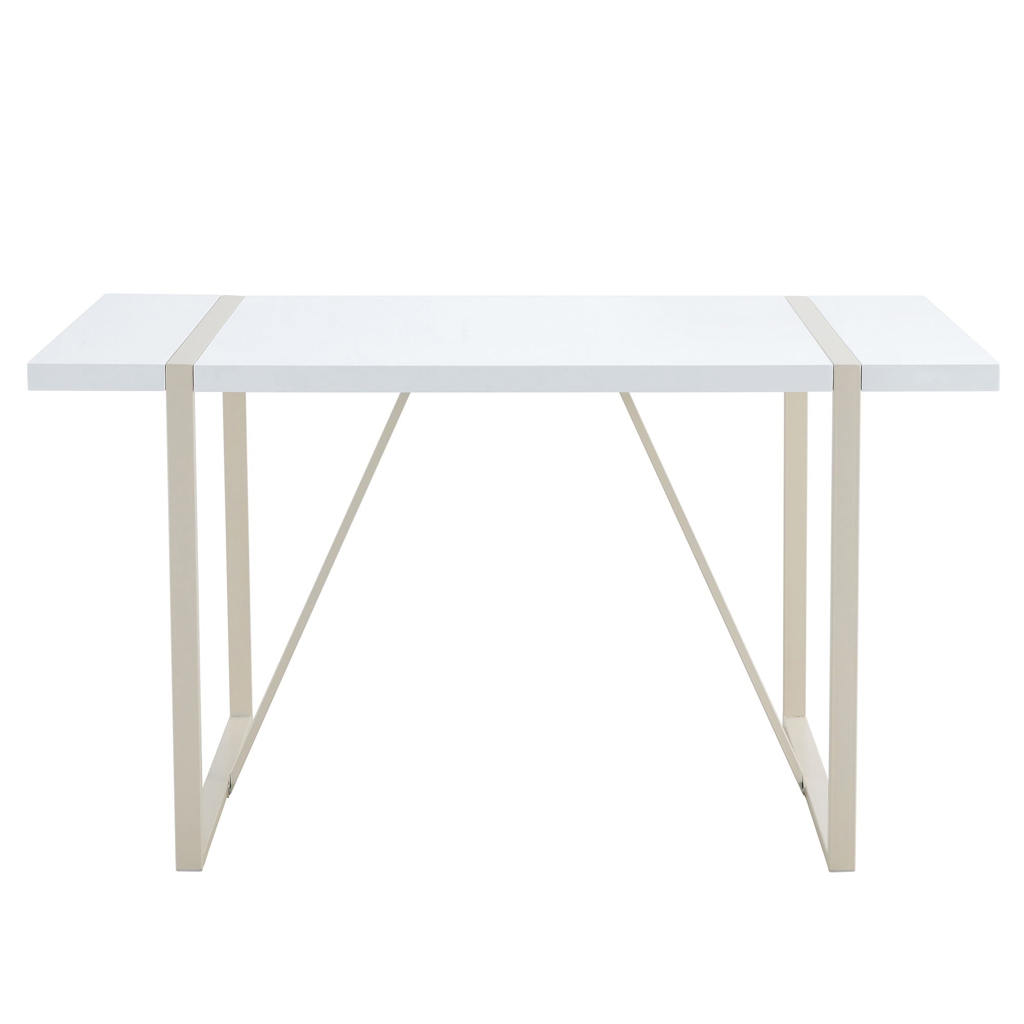 Industrial Rectangular Dining Table For 4 - 6 People