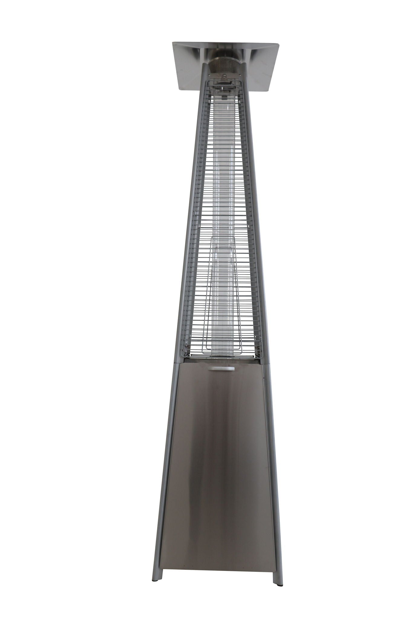 40, 000 Btu Propane Standing Patio Heater Stainless Steel