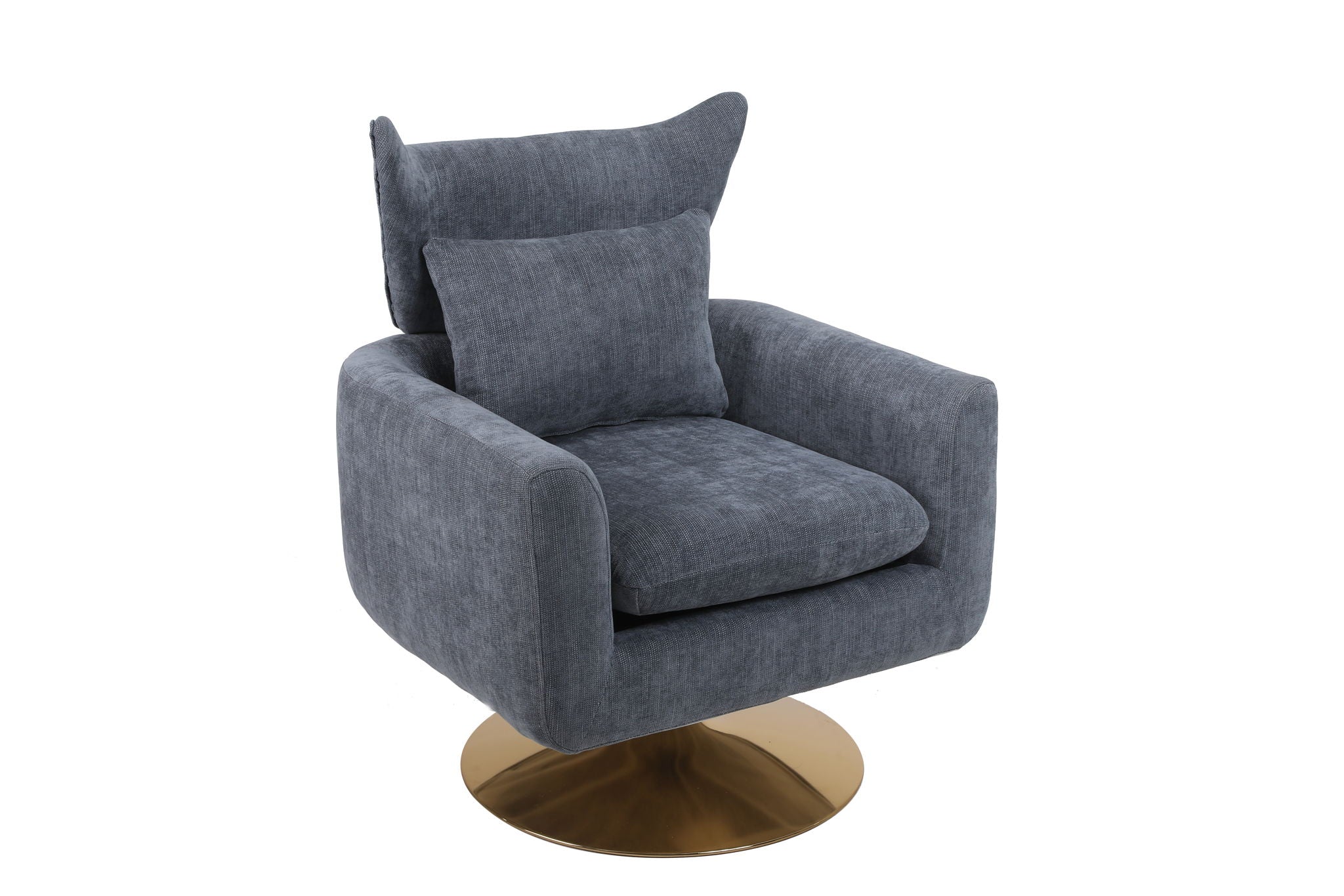 Classic Mid-Century 360 Degree Swivel Accent Chair