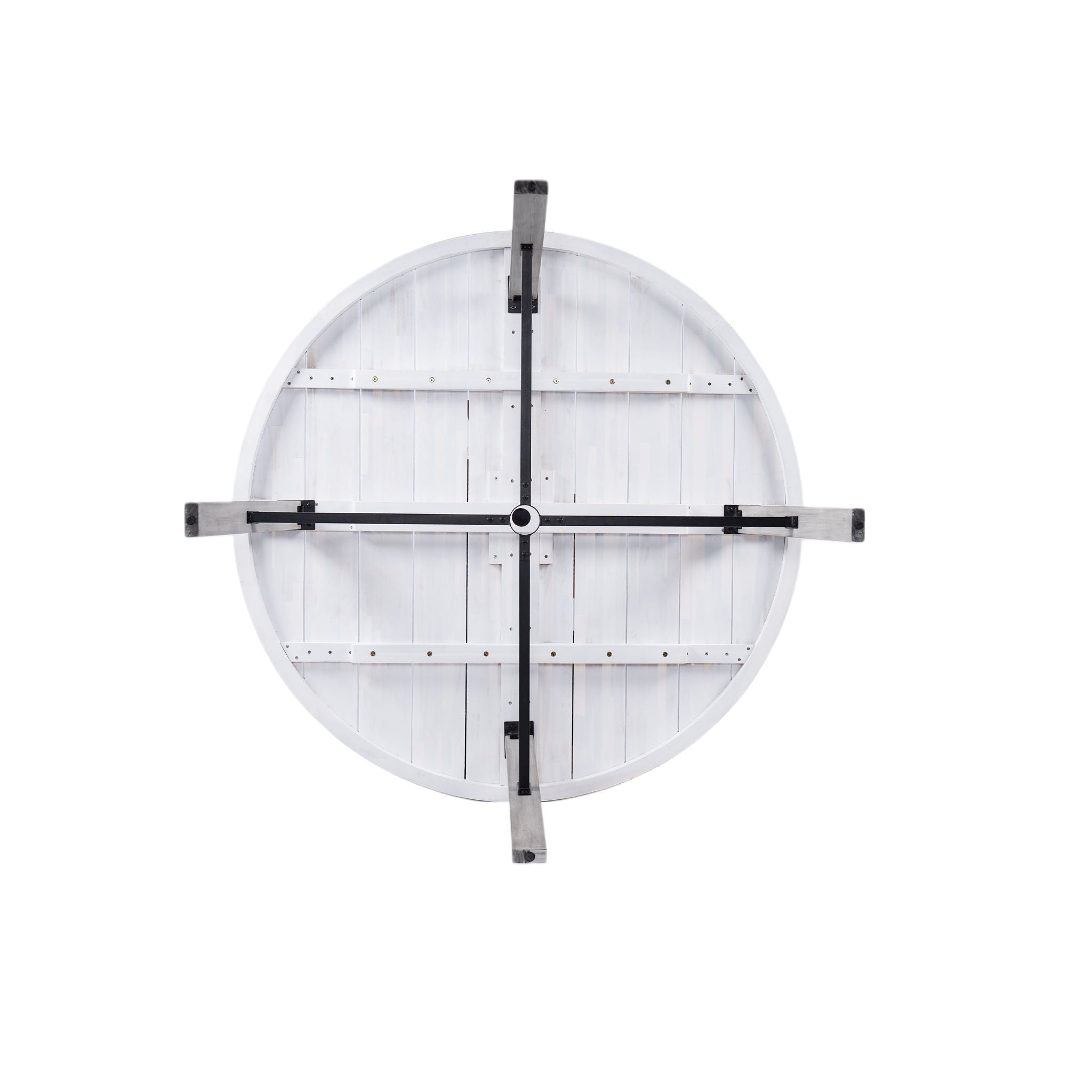 4 Person Outdoor Dining Set With Umbrella Hole And Removable Cushions For Patio - Gray