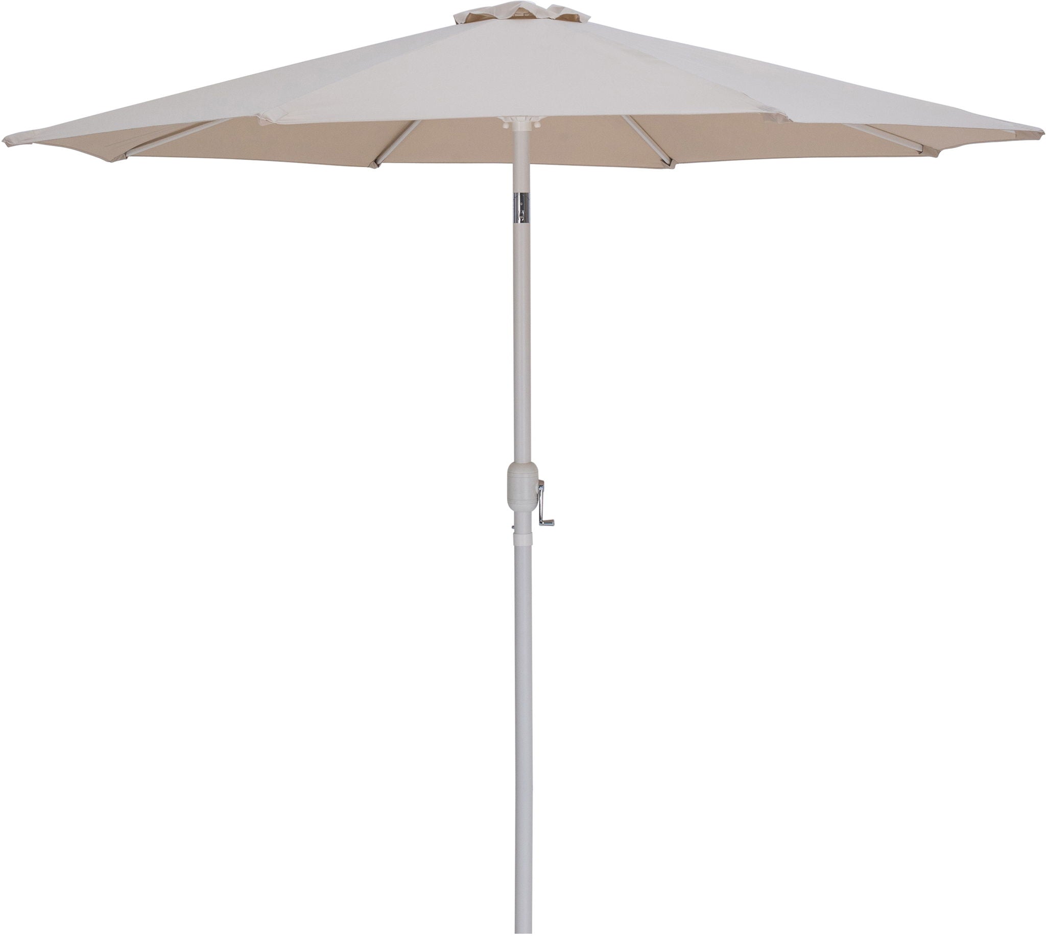 Fiji - Aluminum Patio Umbrella With Round White Base