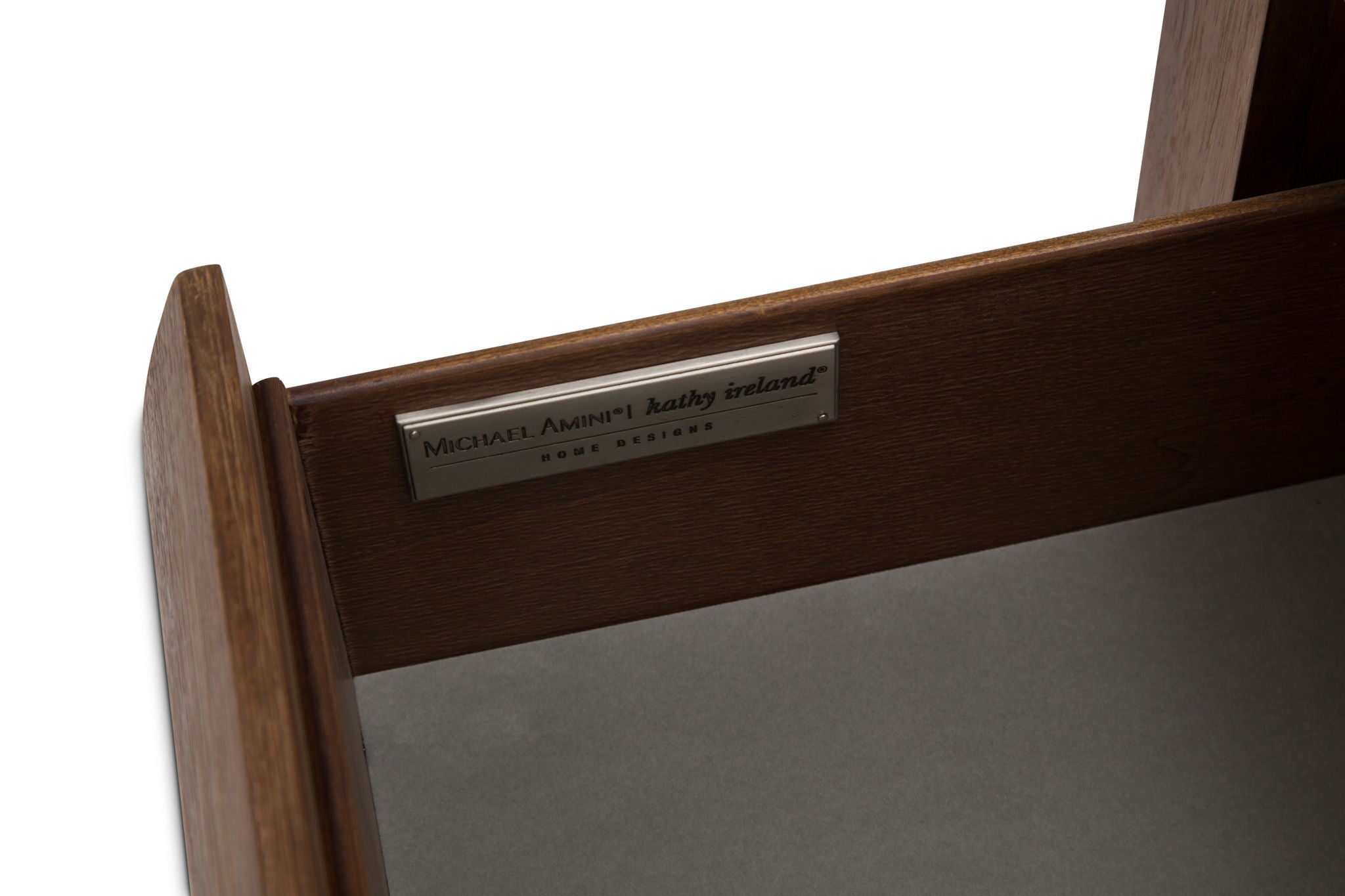 Brooklyn Walk - 2-Drawer Nightstand - Burnt Umber