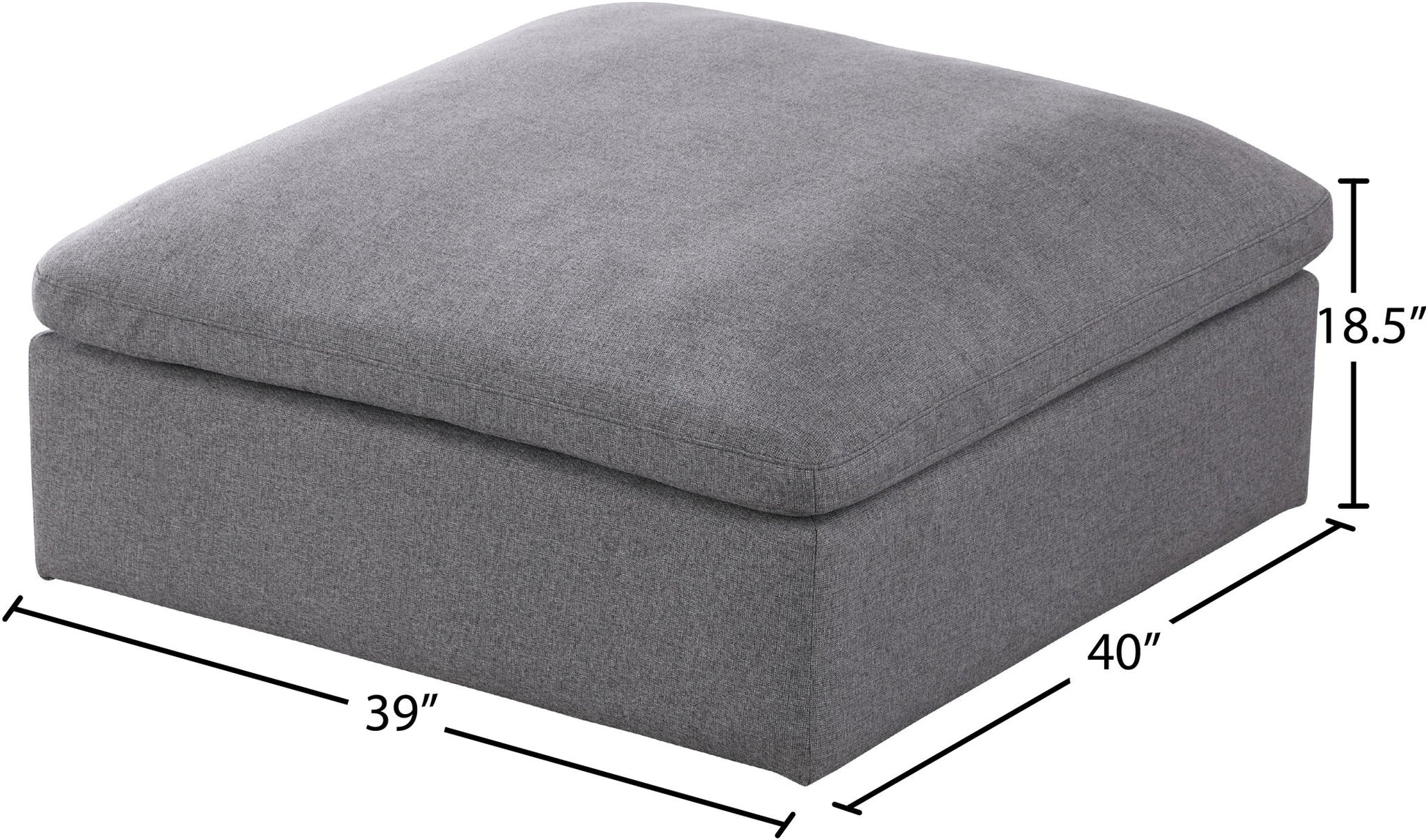 Serene - Ottoman - Best Buy Furniture
