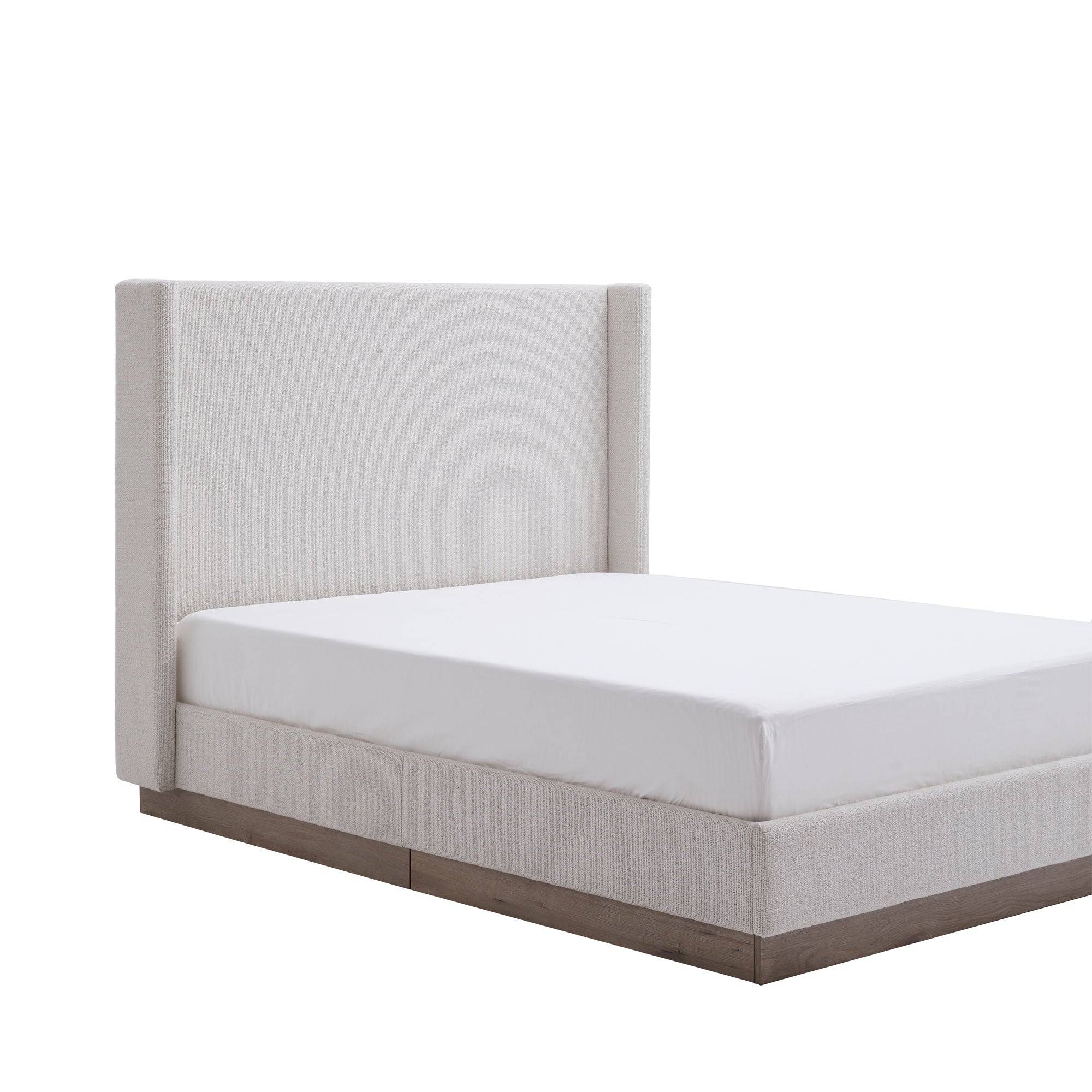 Hale - Upholstered Wingback Bed