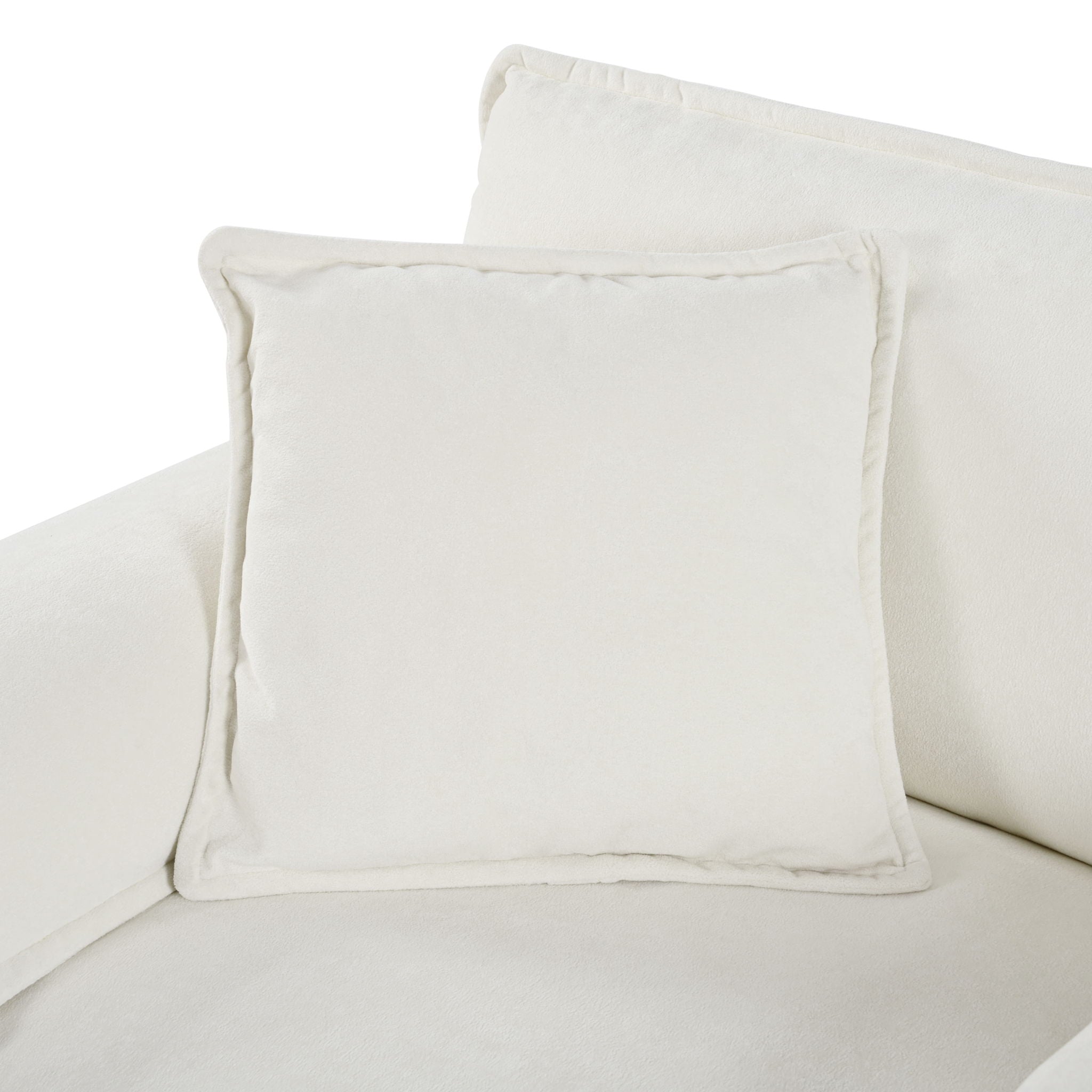 Oversized Chair With Movable Ottoman, Soft Upholstered Lounge Chair