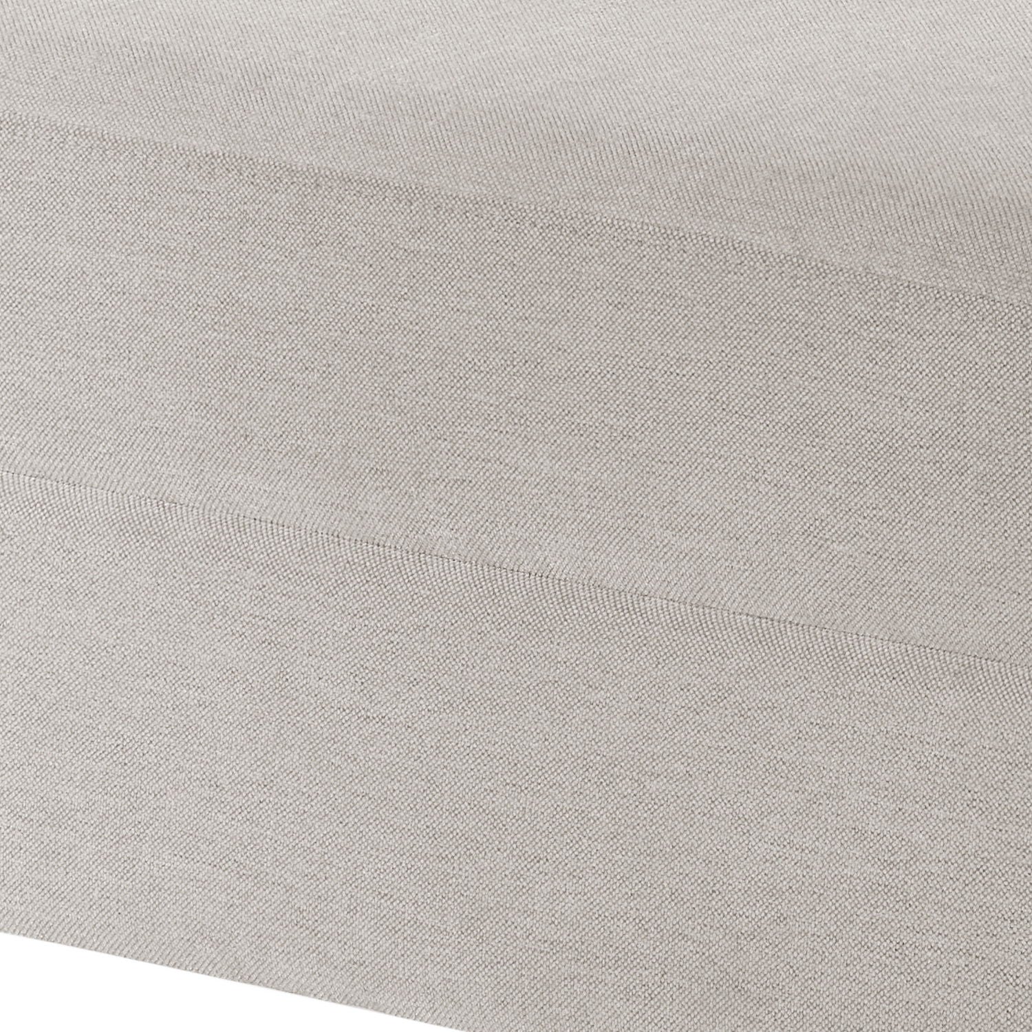 Candor - Ottoman Upholstered Footrest - Beige / Gray - Best Buy Furniture