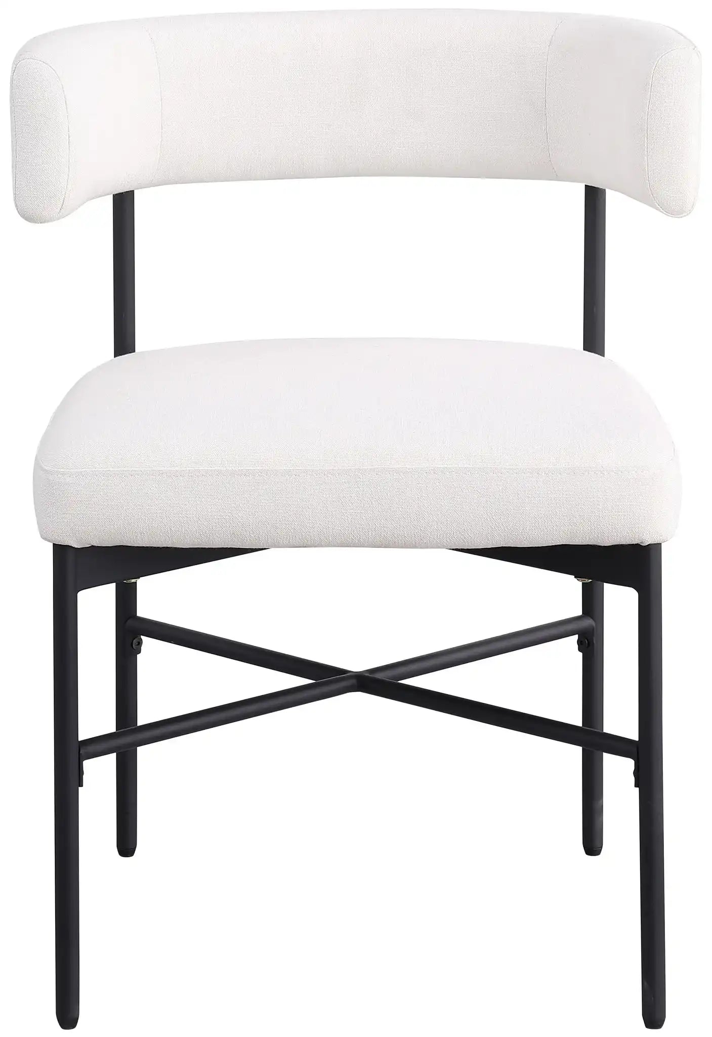 Rivage - Durable Dining Chair With Black Frame (Set of 2)