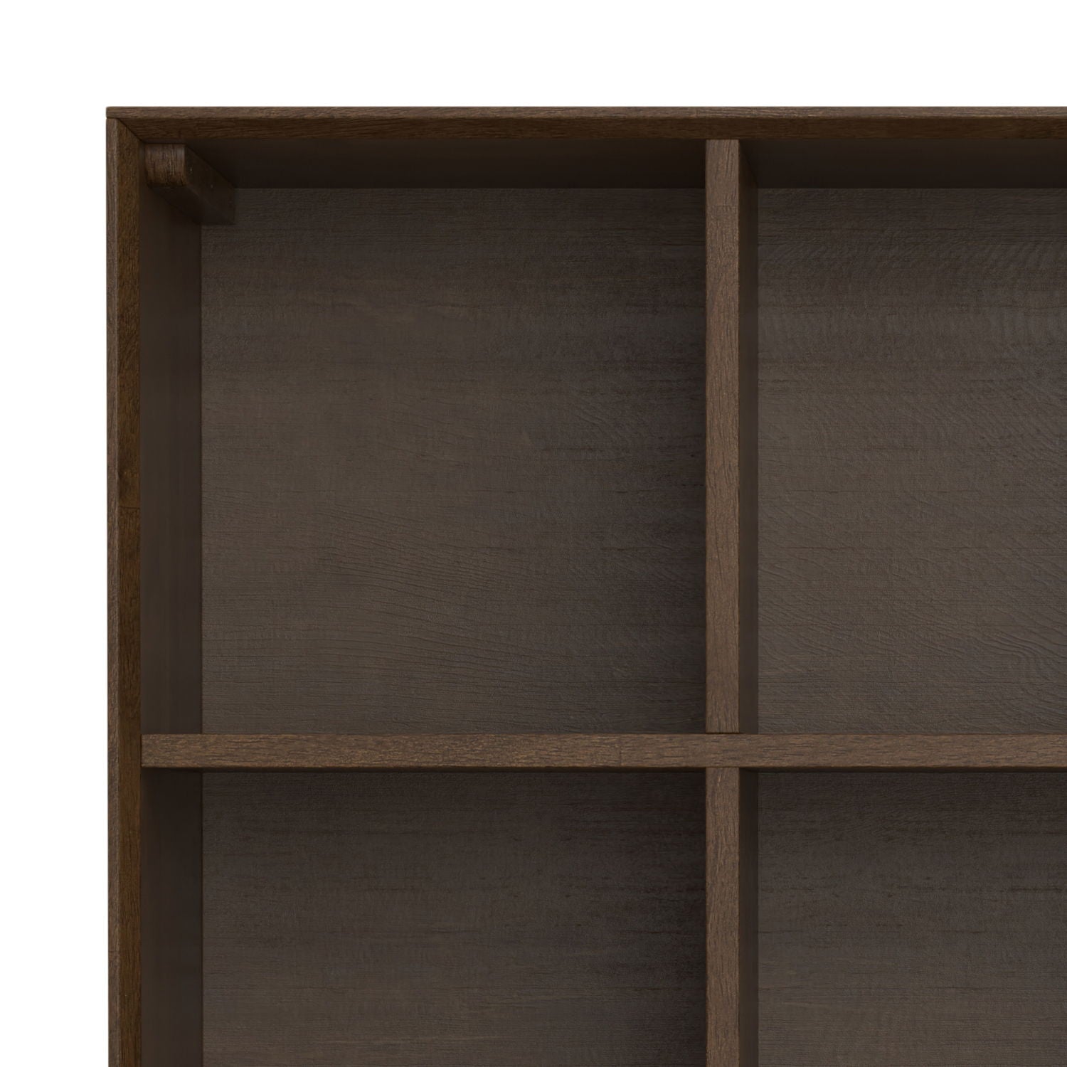 Banting - 9 Cube Bookcase With Drawers - Walnut Brown - Best Buy Furniture