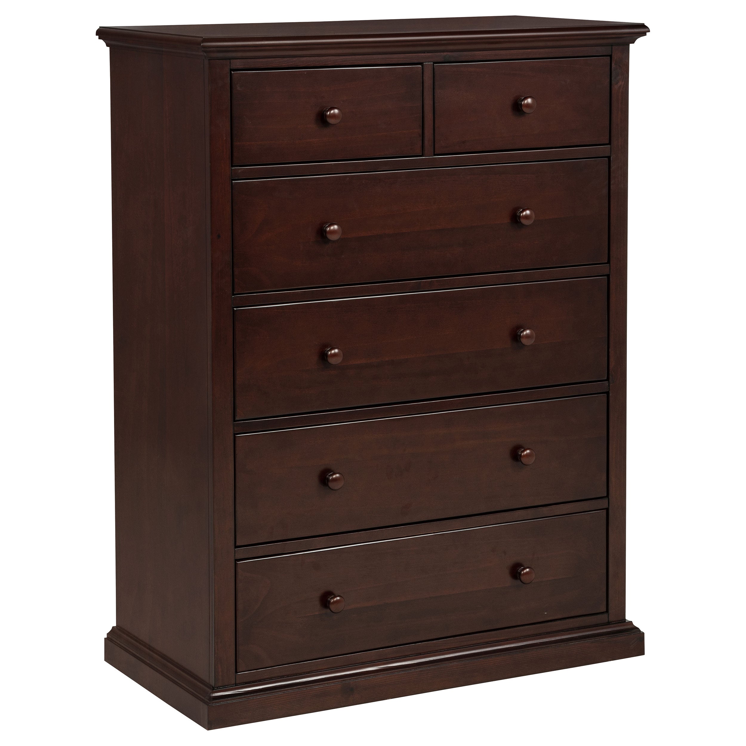 Sumerlin 6-drawer Bedroom Chest of Drawers Cappuccino-