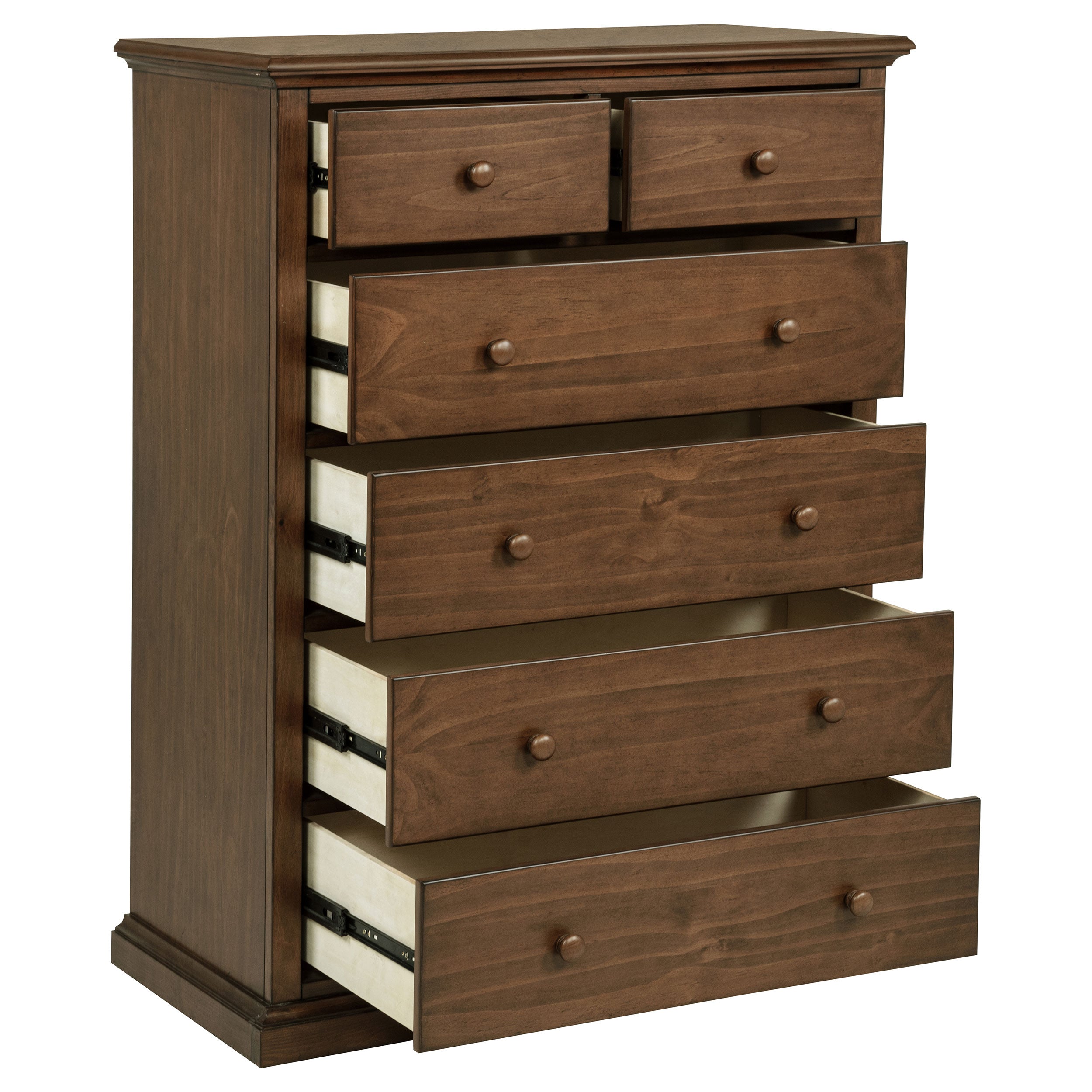 Sumerlin 6-drawer Bedroom Chest of Drawers Medium Brown-