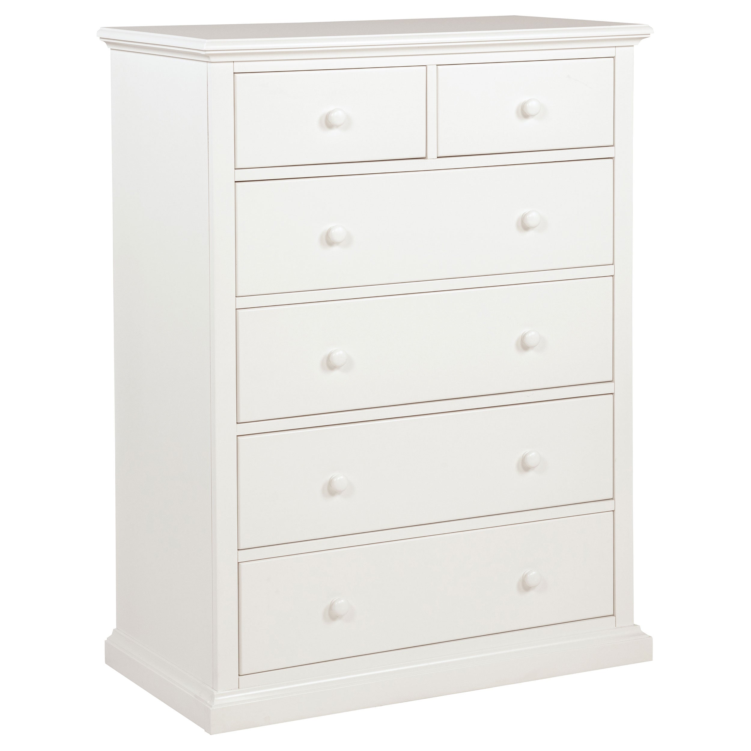 Sumerlin 6-drawer Bedroom Chest of Drawers White-