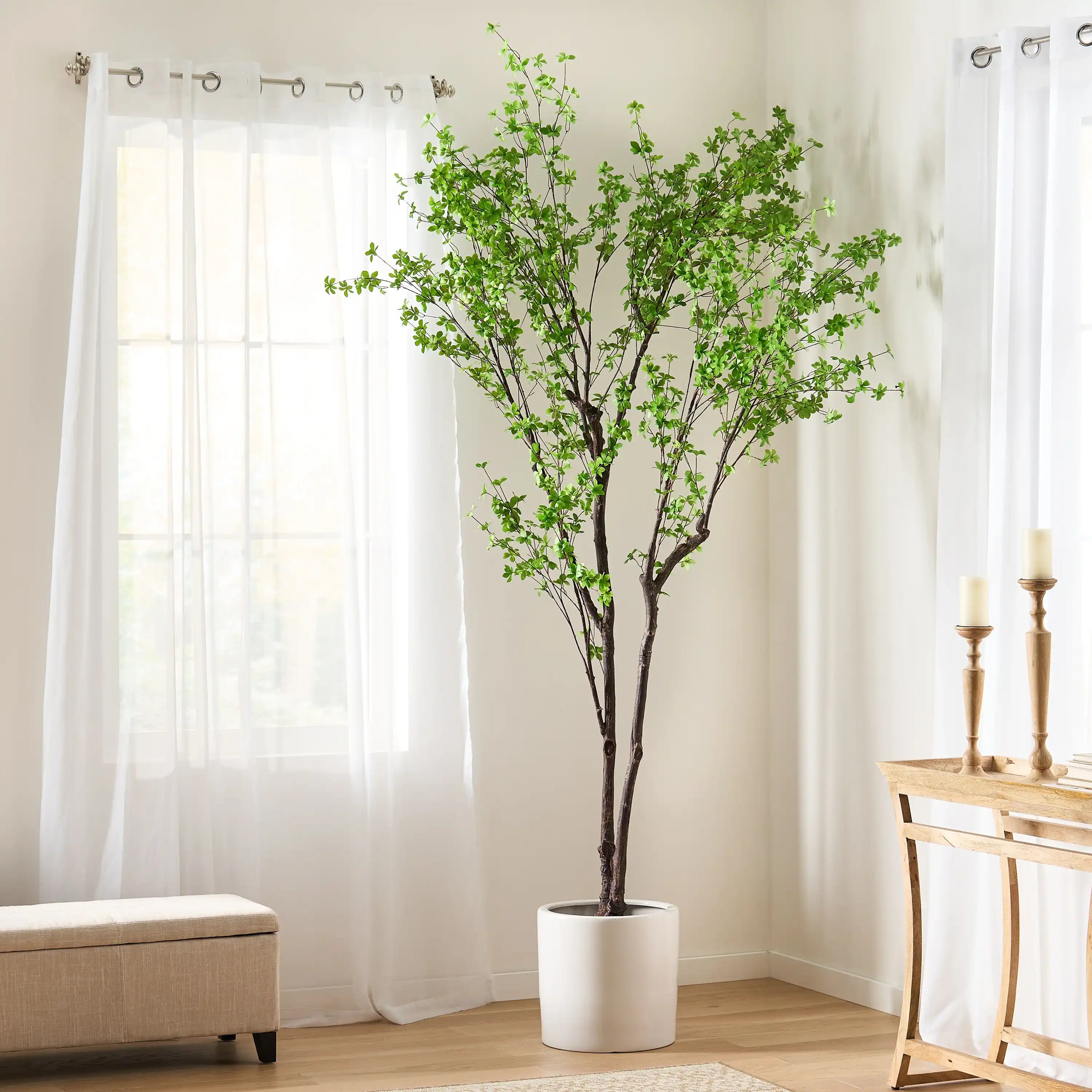 300CMARTIFICIAL DISC LEAF TREE