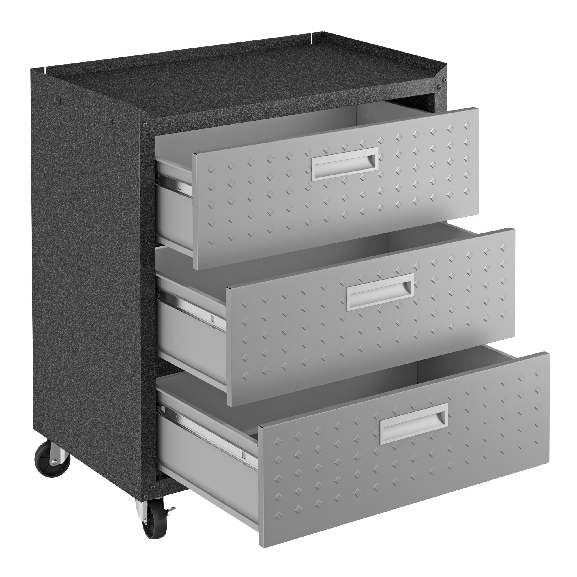 Fortress -3 Drawer Rolling Garage Cabinet