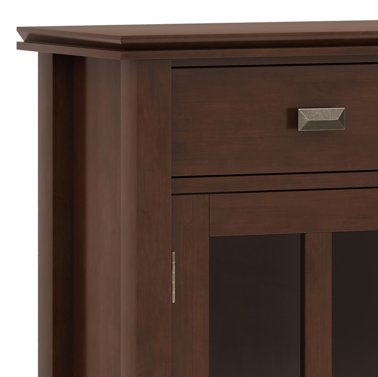 Artisan - Entryway Storage Cabinet - Russet Brown - Best Buy Furniture