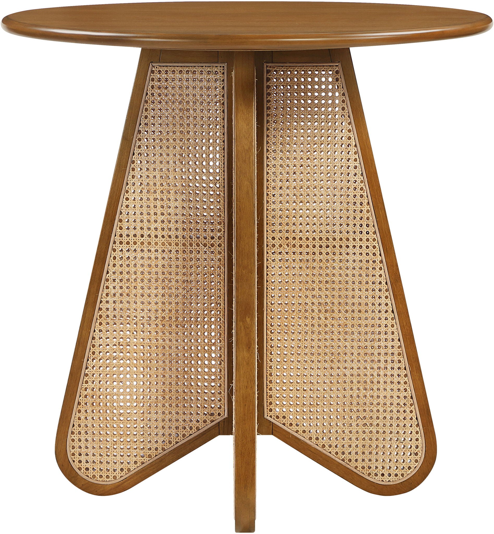 Butterfly - Solid Wood And Natural Cane Table