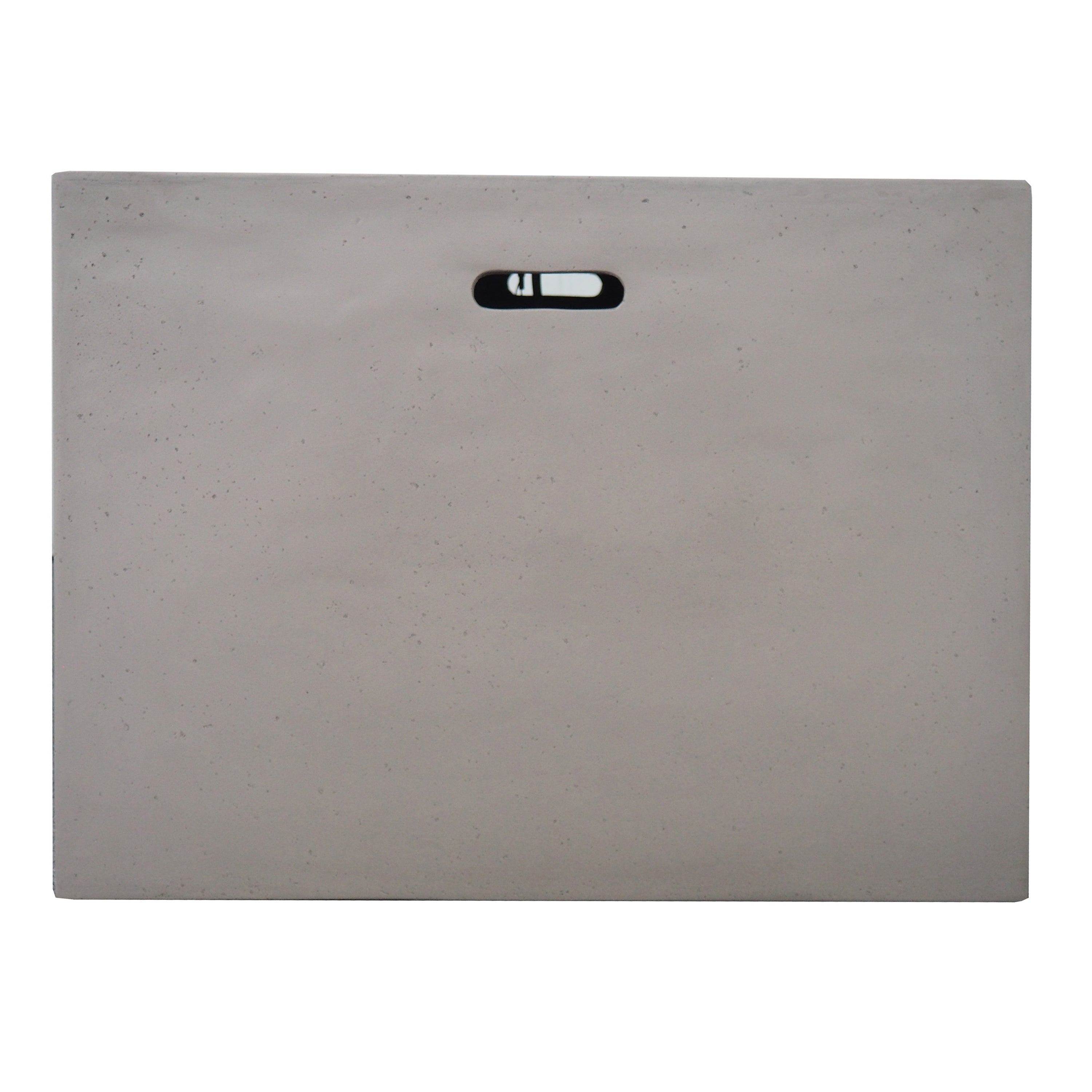 AIDAN 31' Square Fire Pit 40,000 BTU Light Grey Magnesium Oxide 31.25'