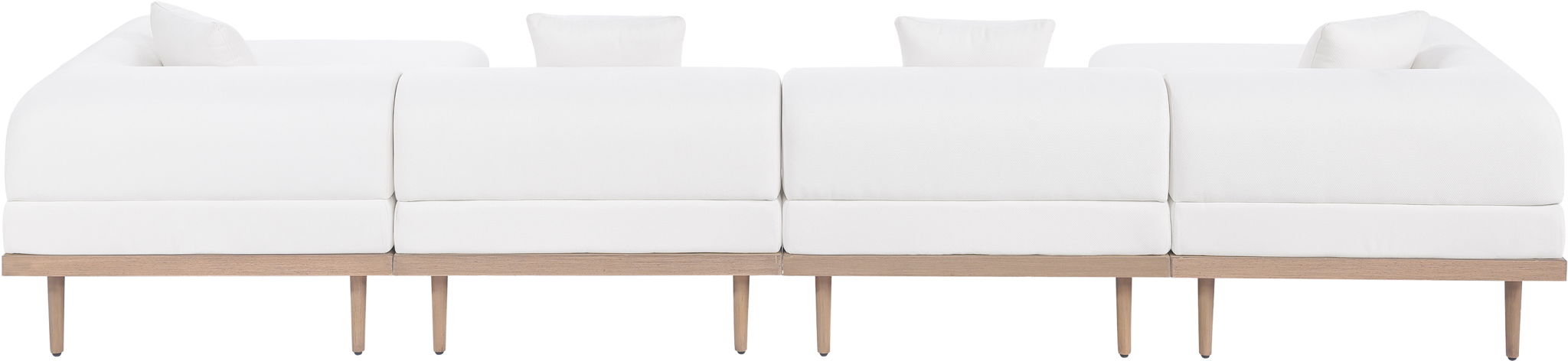 Laguna - 6 Piece 142" Outdoor Patio Modular Sectional