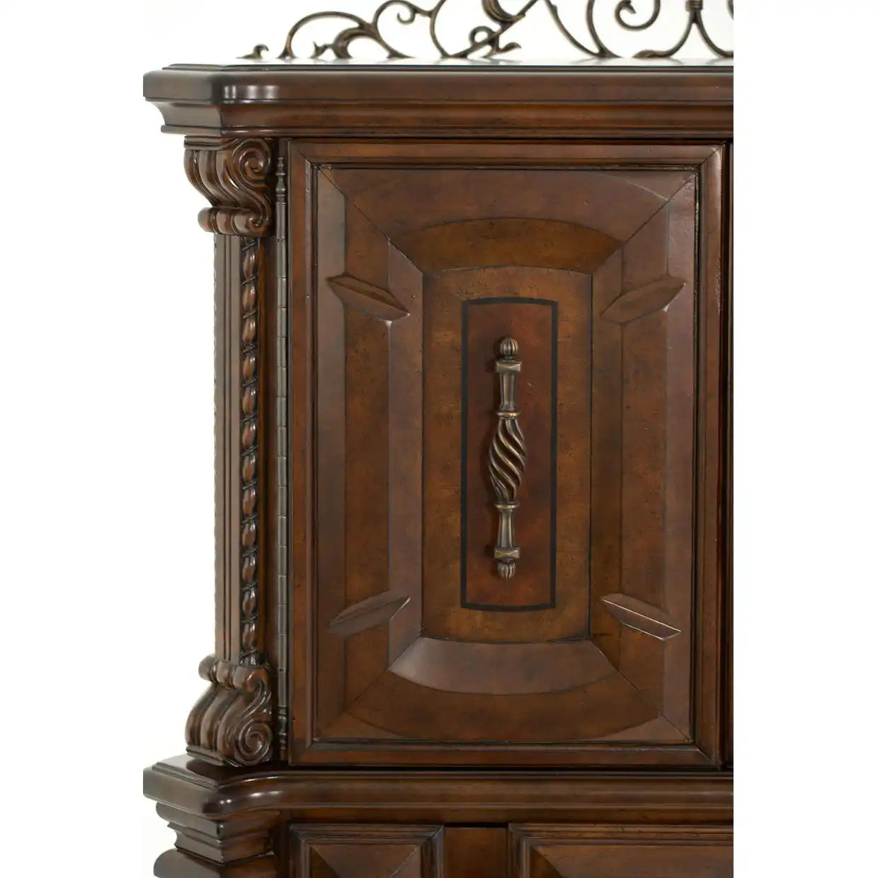 Windsor Court - Gentleman's Chest - Vintage Fruitwood - Best Buy Furniture