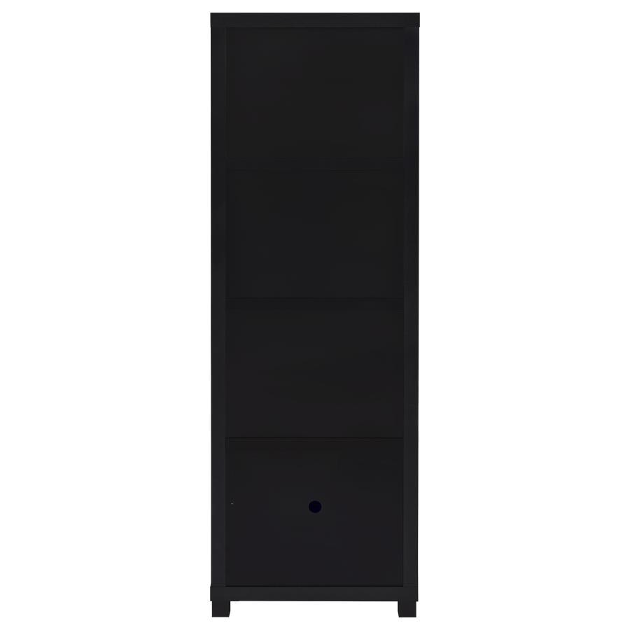 Jupiter - 3 Piece Entertainment Center TV Stand - Black