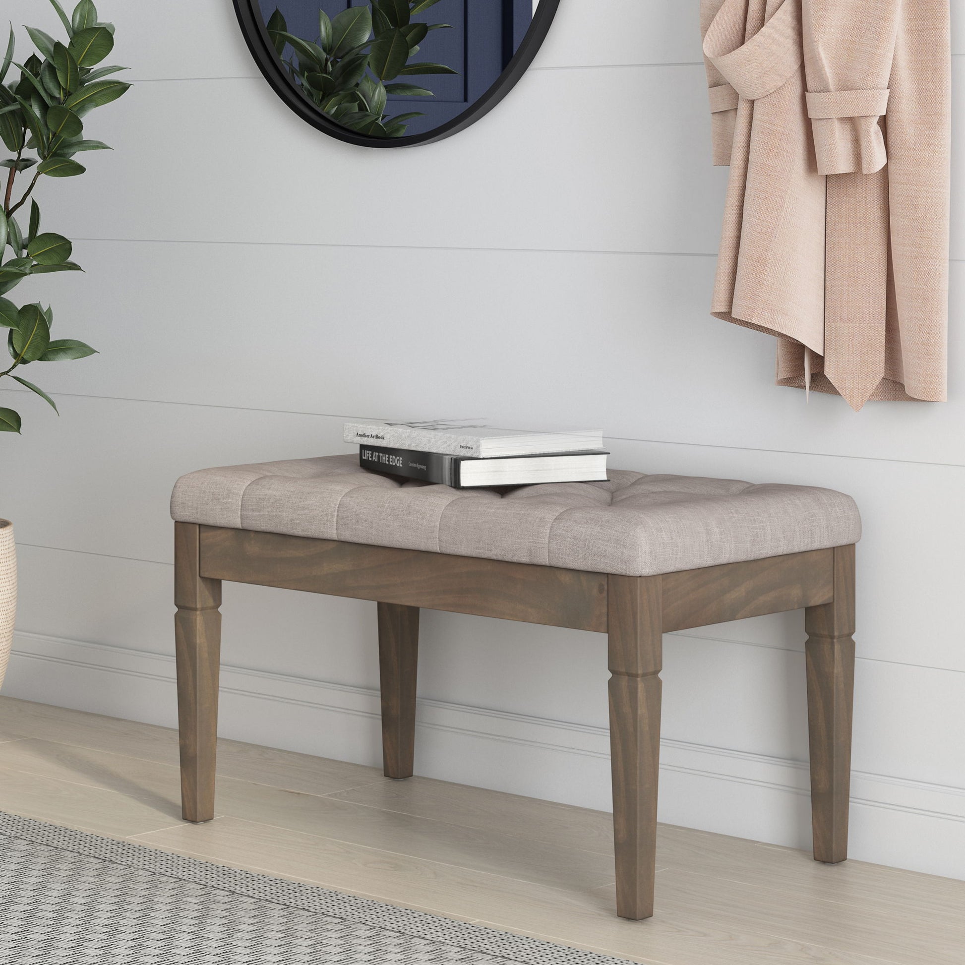 Waverly - Upholstered Tufted Ottoman Bench - Best Buy Furniture