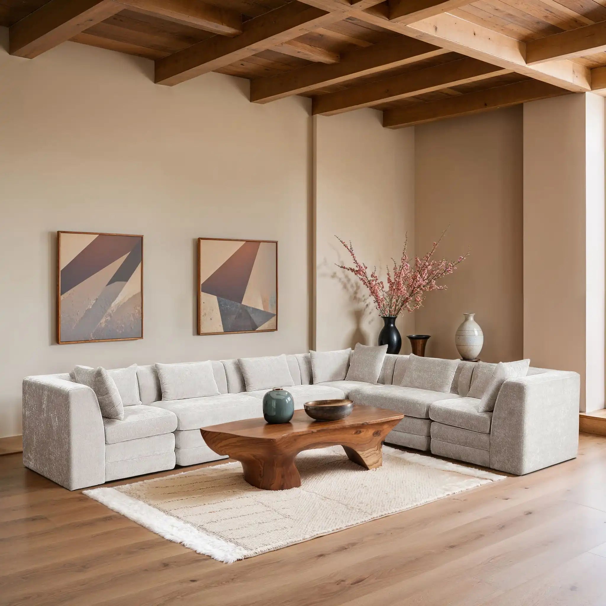 Stellar - 6 Piece Upholstered Modular Sectional