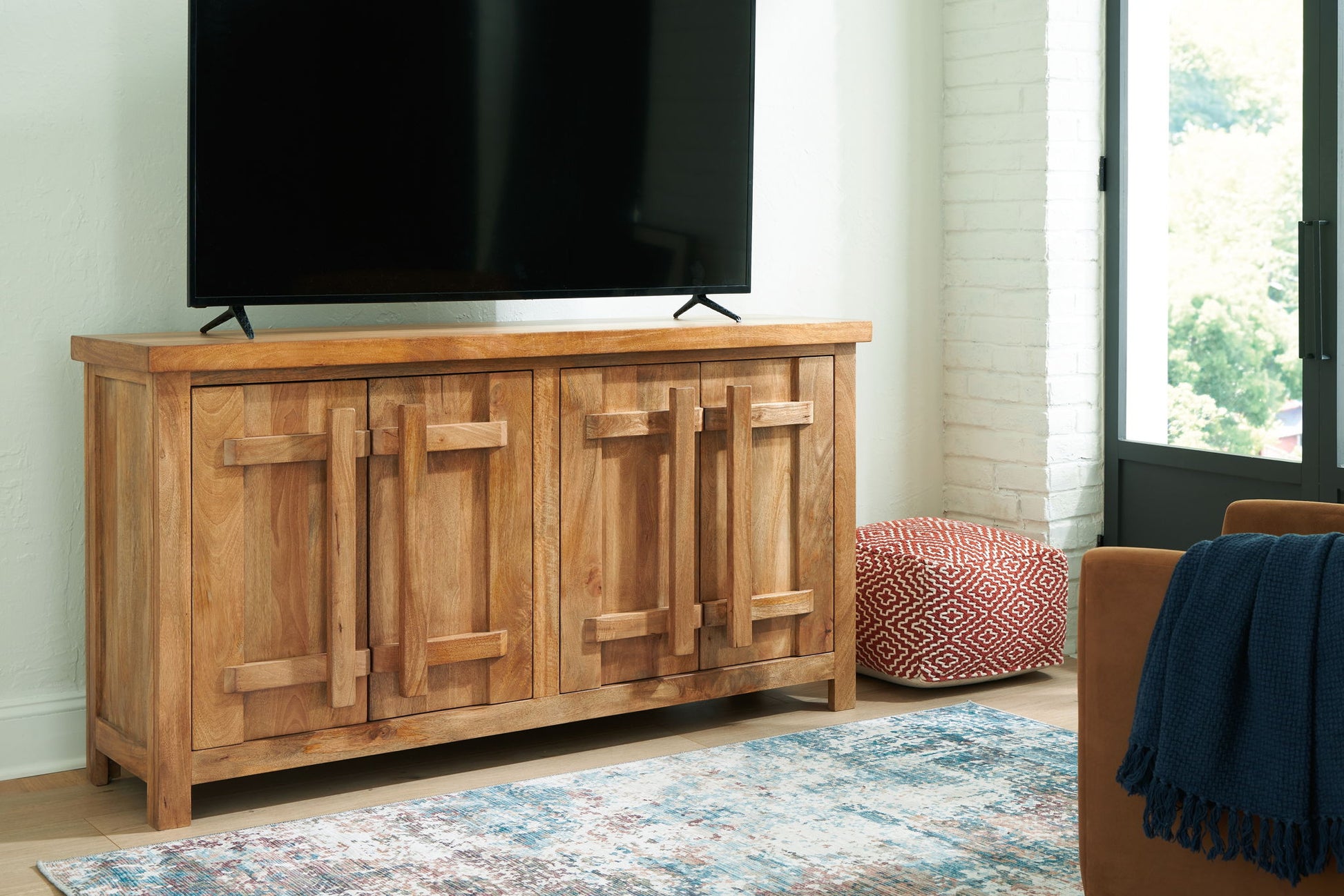 Dresor - Accent Cabinet - Natural - Best Buy Furniture