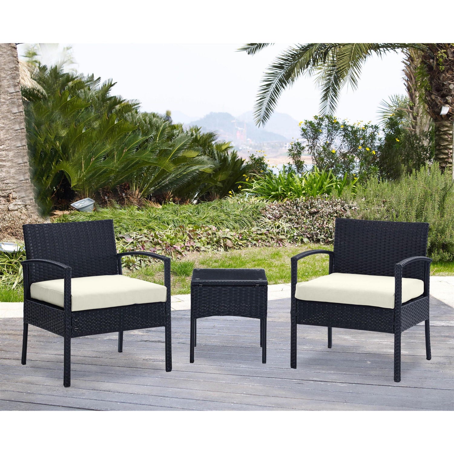 Noli - 3 Piece Outdoor Patio Set