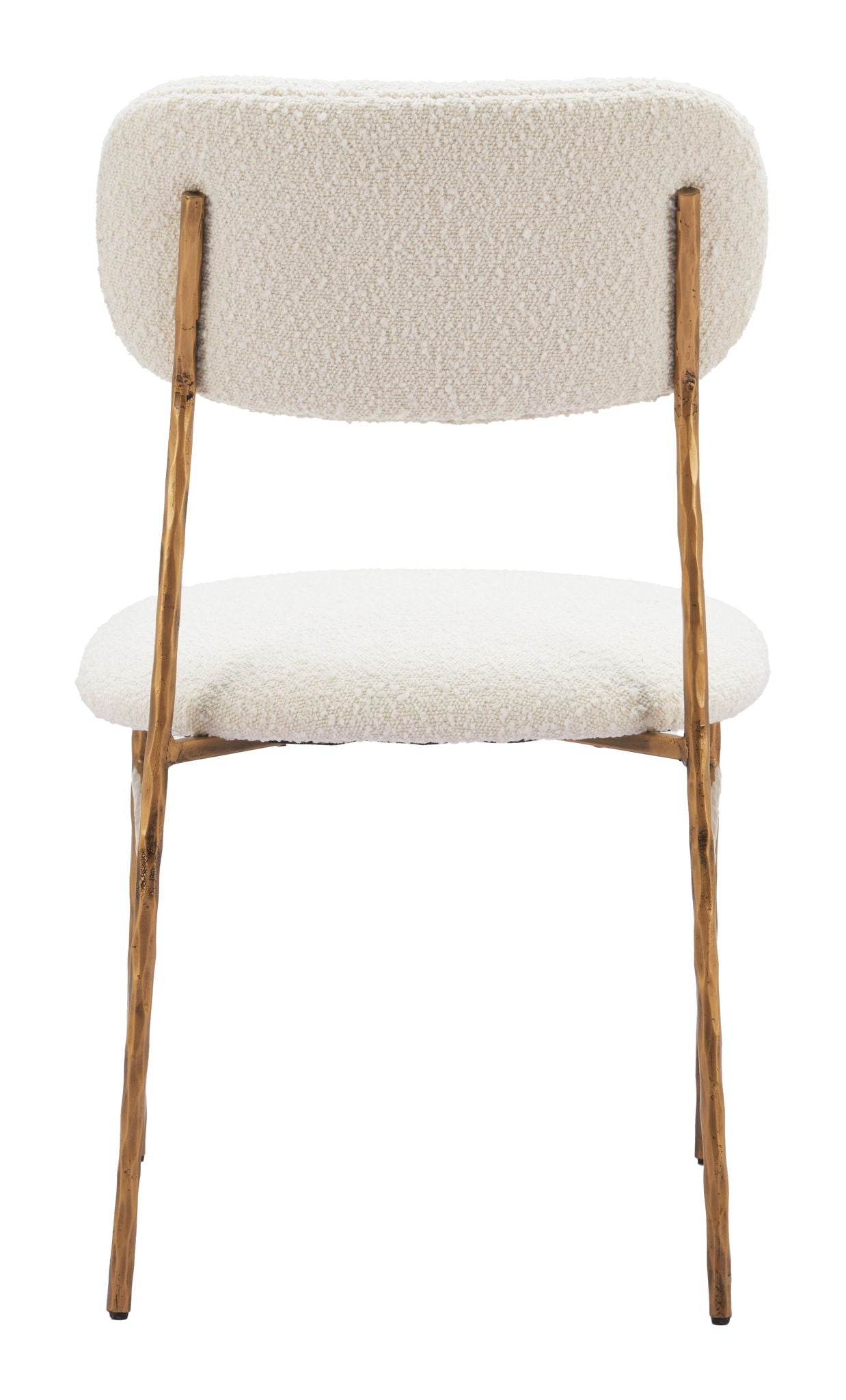 Sydhavnen - Dining Chair - Cream / Gold