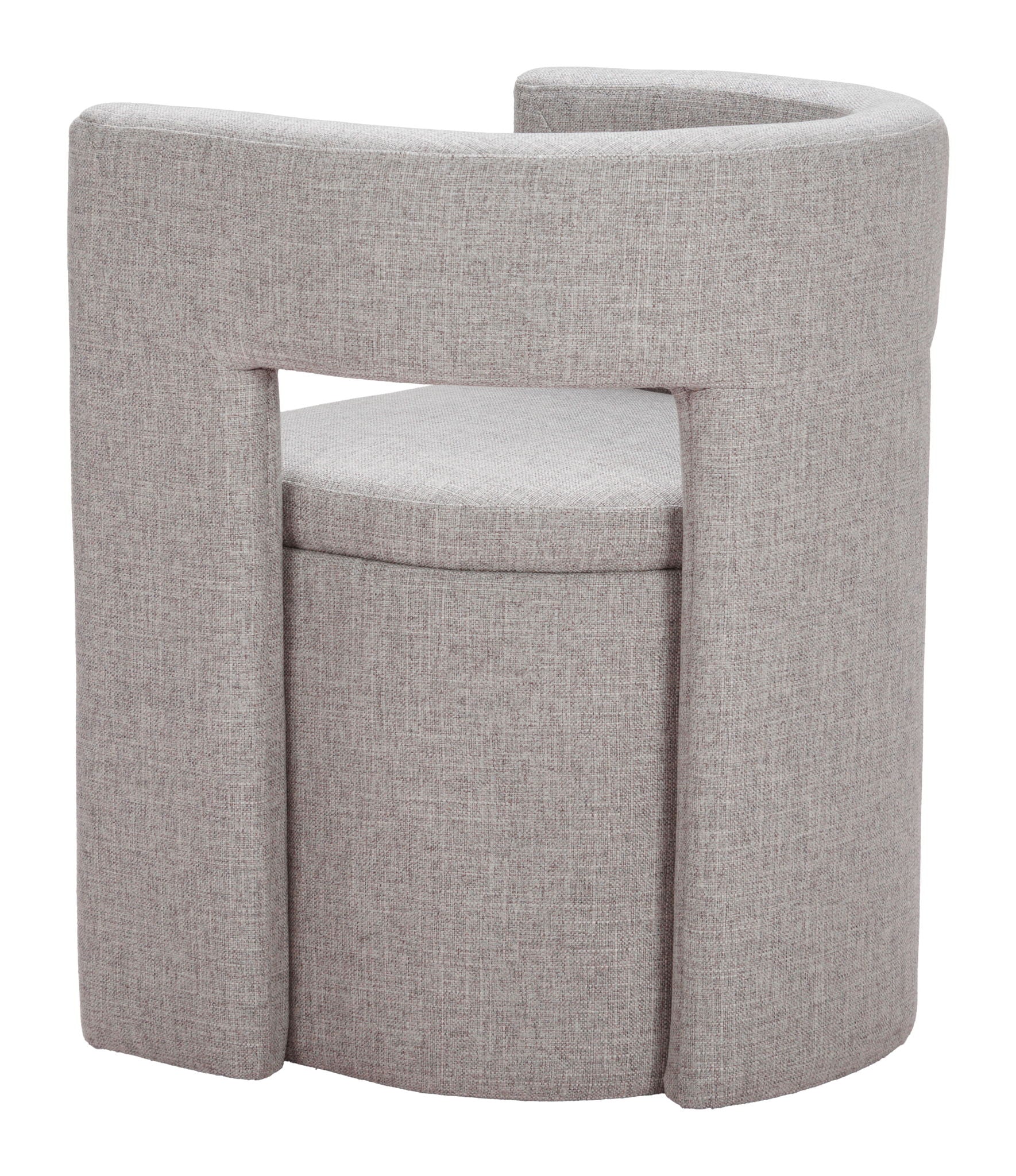 Papua - Dining Chair - Gray