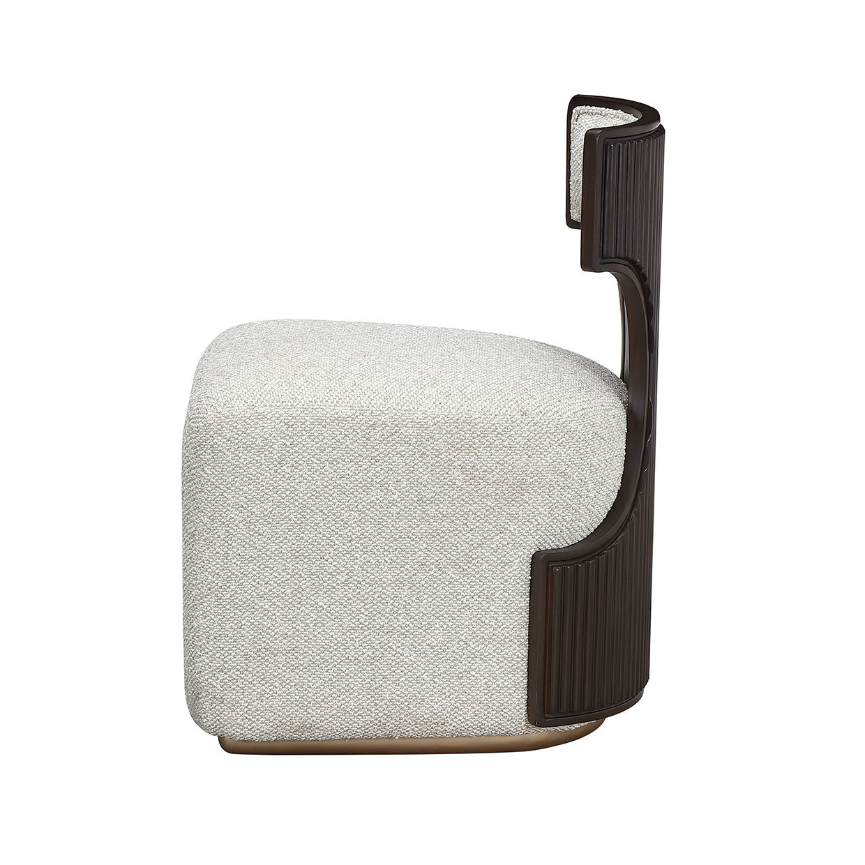 West Kensington - Vanity Chair - Buff / Medium Espresso