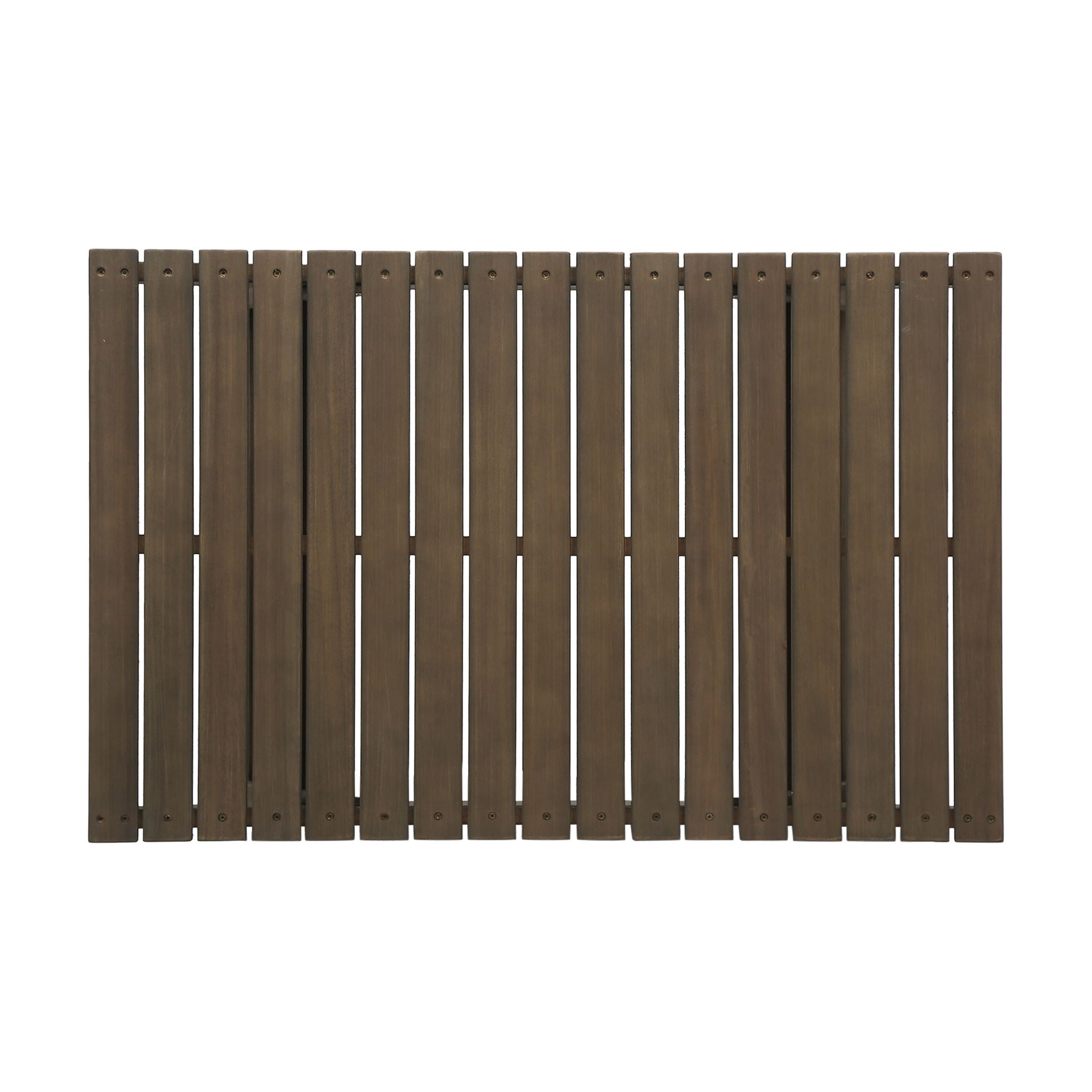Outdoor Acacia Wood Coffee Table With Open Slat Design