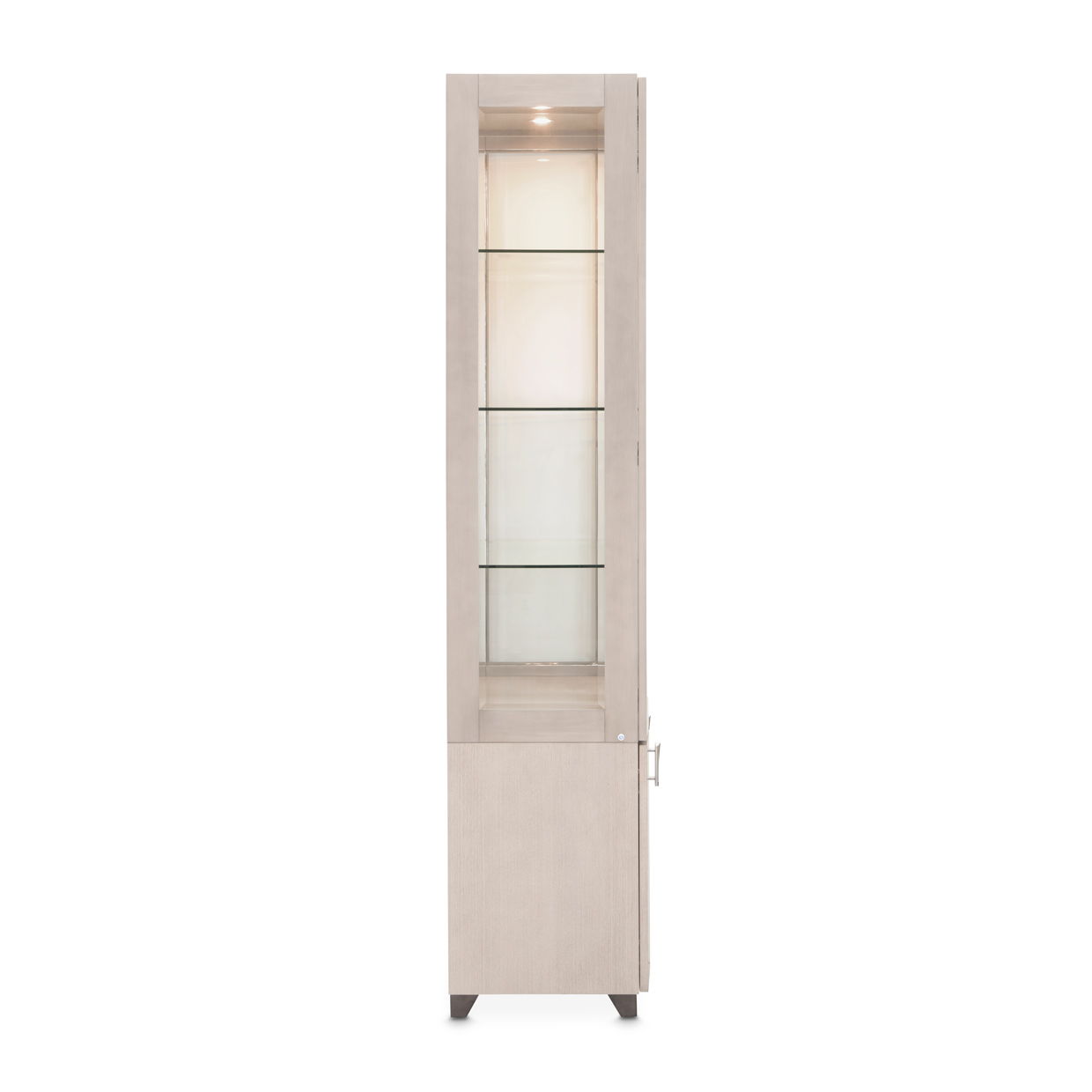 Fantosini - Display Cabinet - Silver Mist - Best Buy Furniture