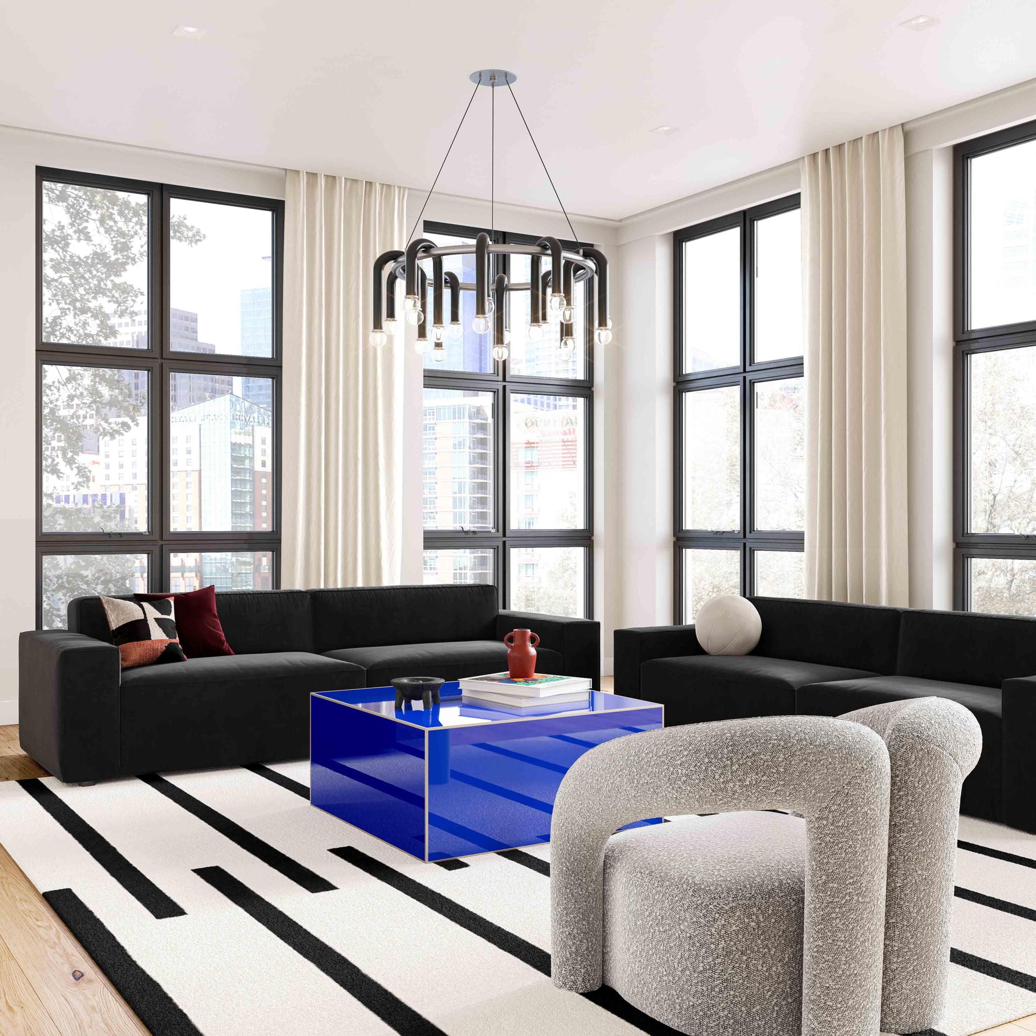 Jenn - Velvet Accent Chair