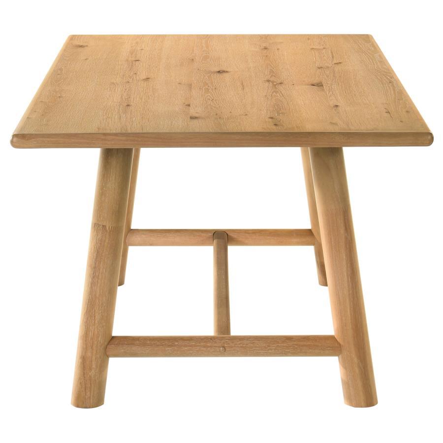 Duncan - 71" Rectangular Wood Dining Room Table - Washed Oak