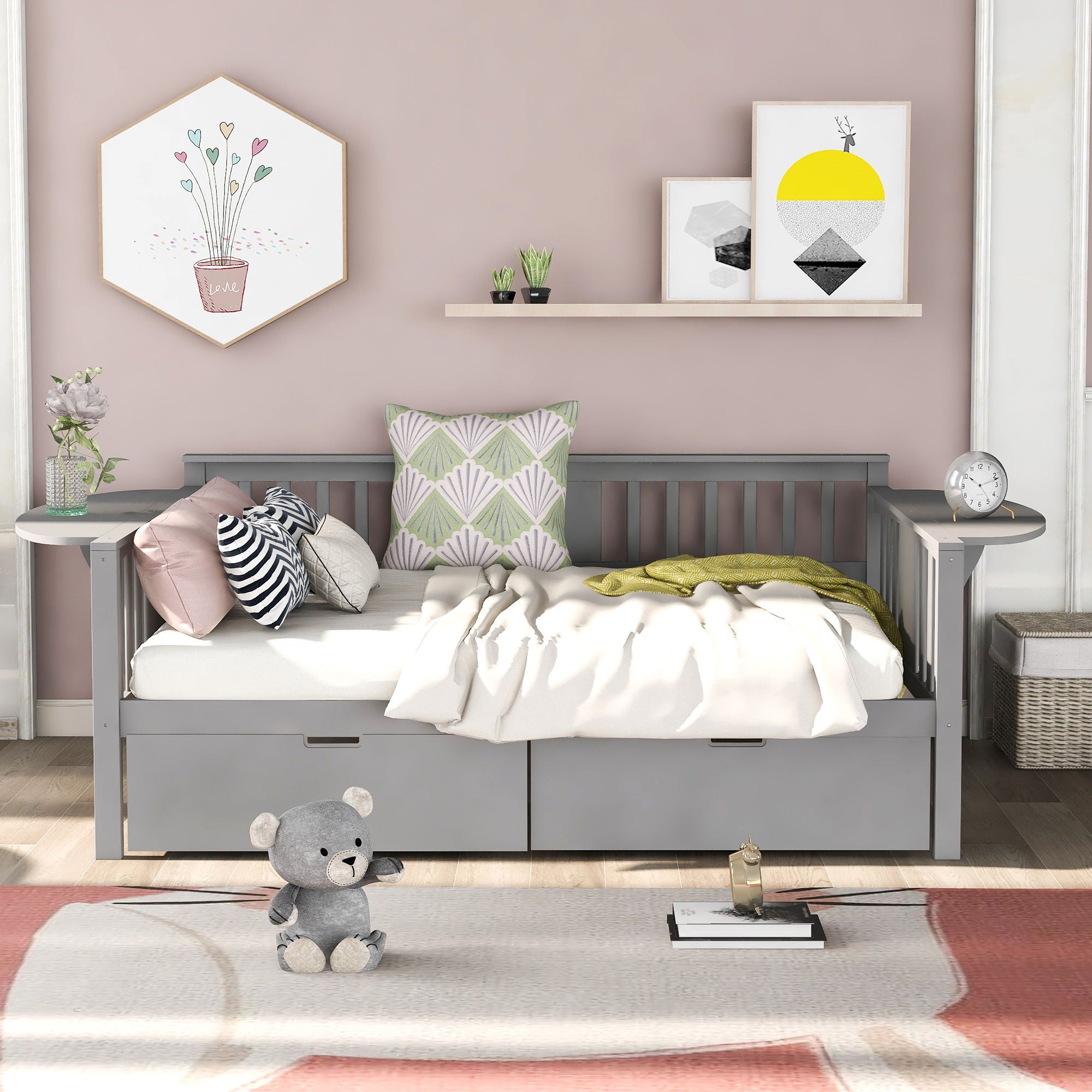 Daybed With Slat Support
