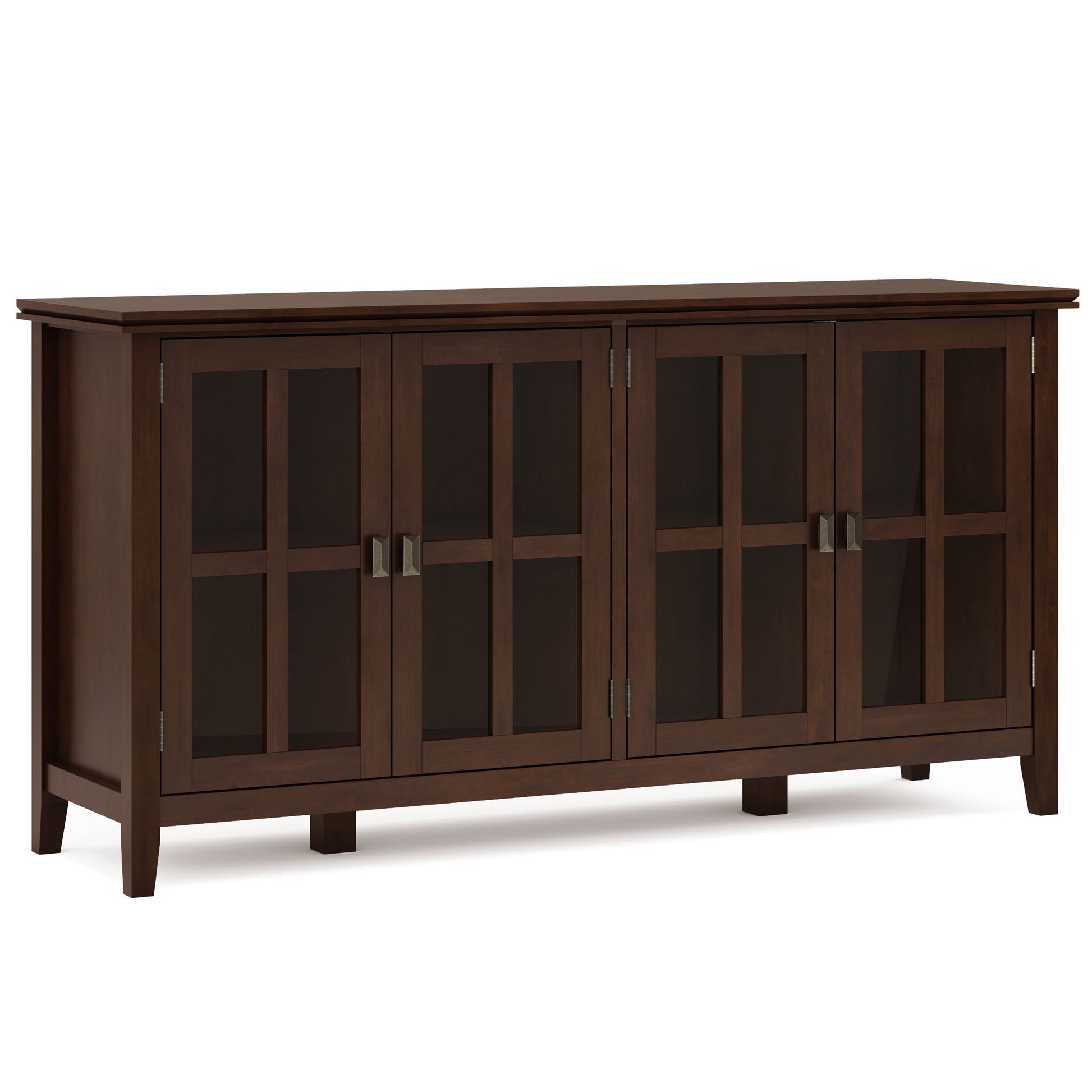 Artisan - Handcrafted Wide 4 Door Storage Cabinet - Best Buy Furniture