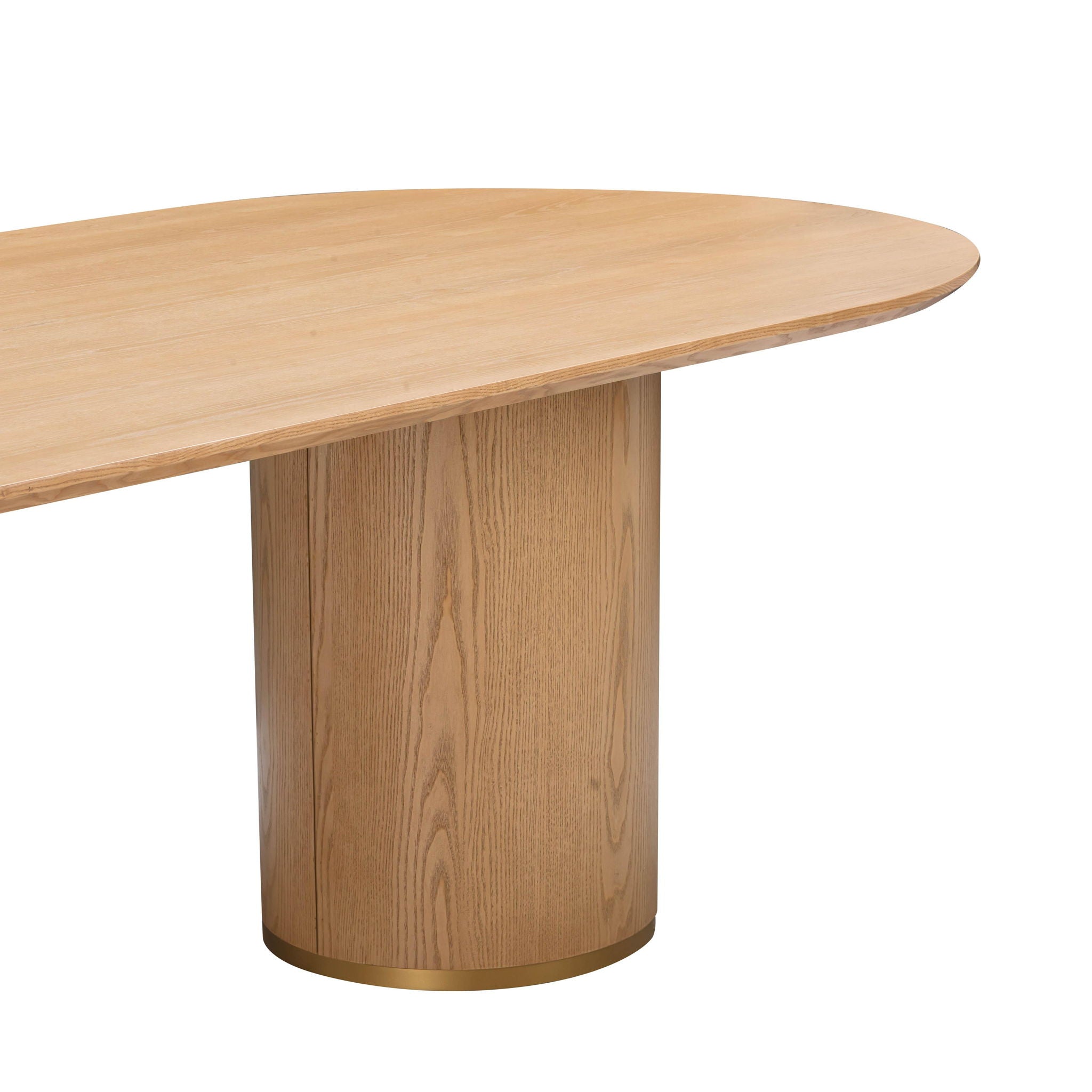 Brandy - Oval Dining Table - Natural