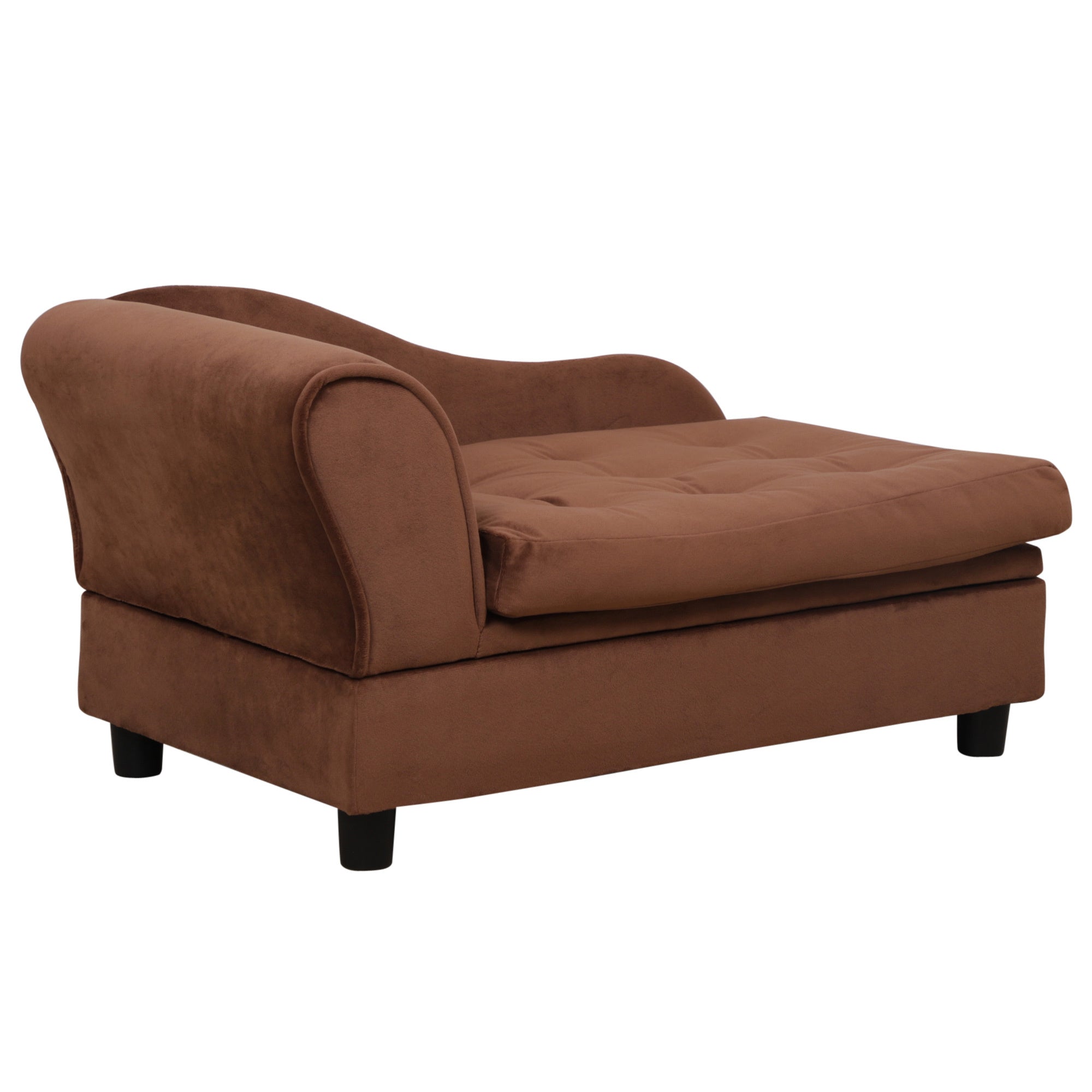 PawHut Luxury Fancy Dog Bed for Small Dogs with Hidden Storage